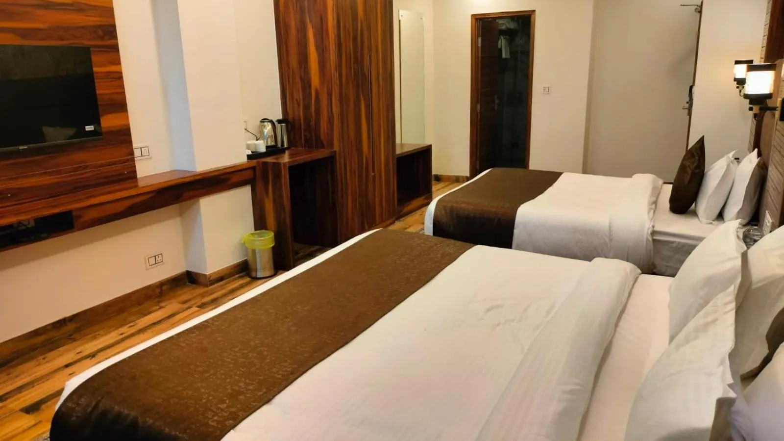 Bed in Manaw Valley Resort