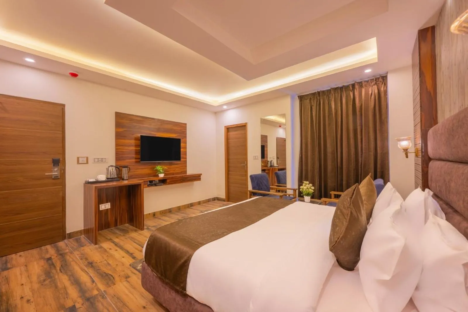 Bed in Manaw Valley Resort