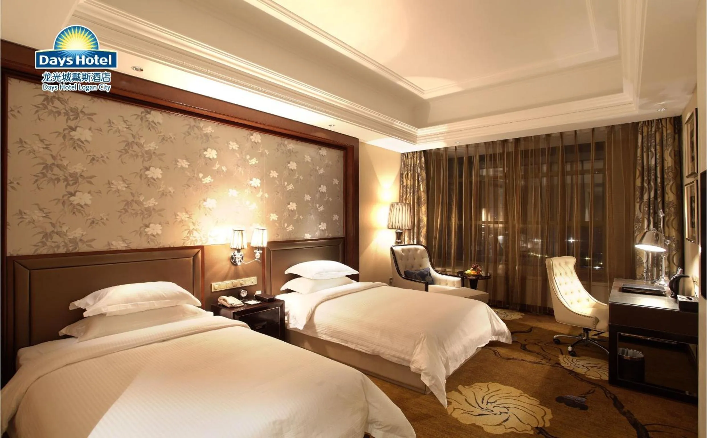 Photo of the whole room, Bed in Days Hotel by Wyndham Logan City Huizhou