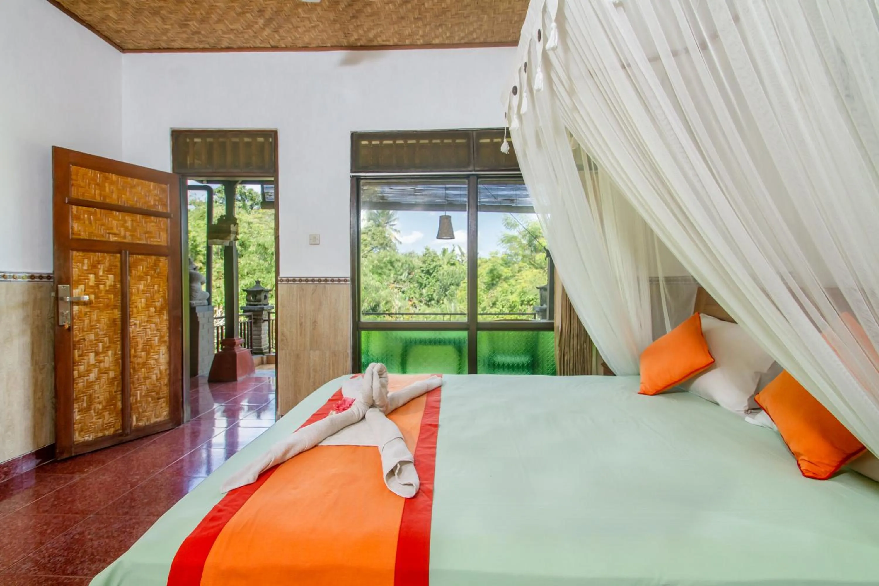 Bed in Sulendra Jungle Suites Ubud View by EPS