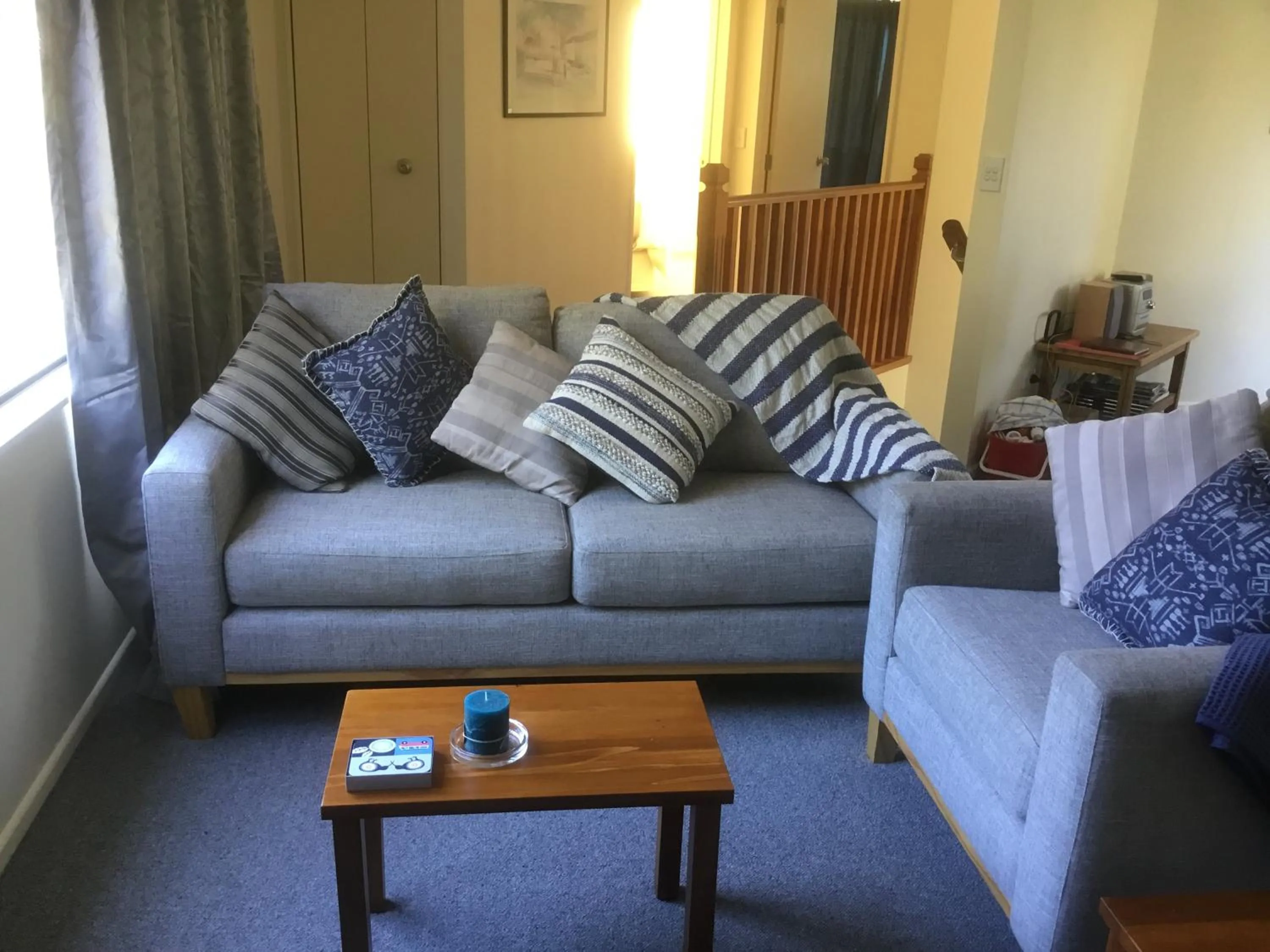 Seating area in Antares Homestay