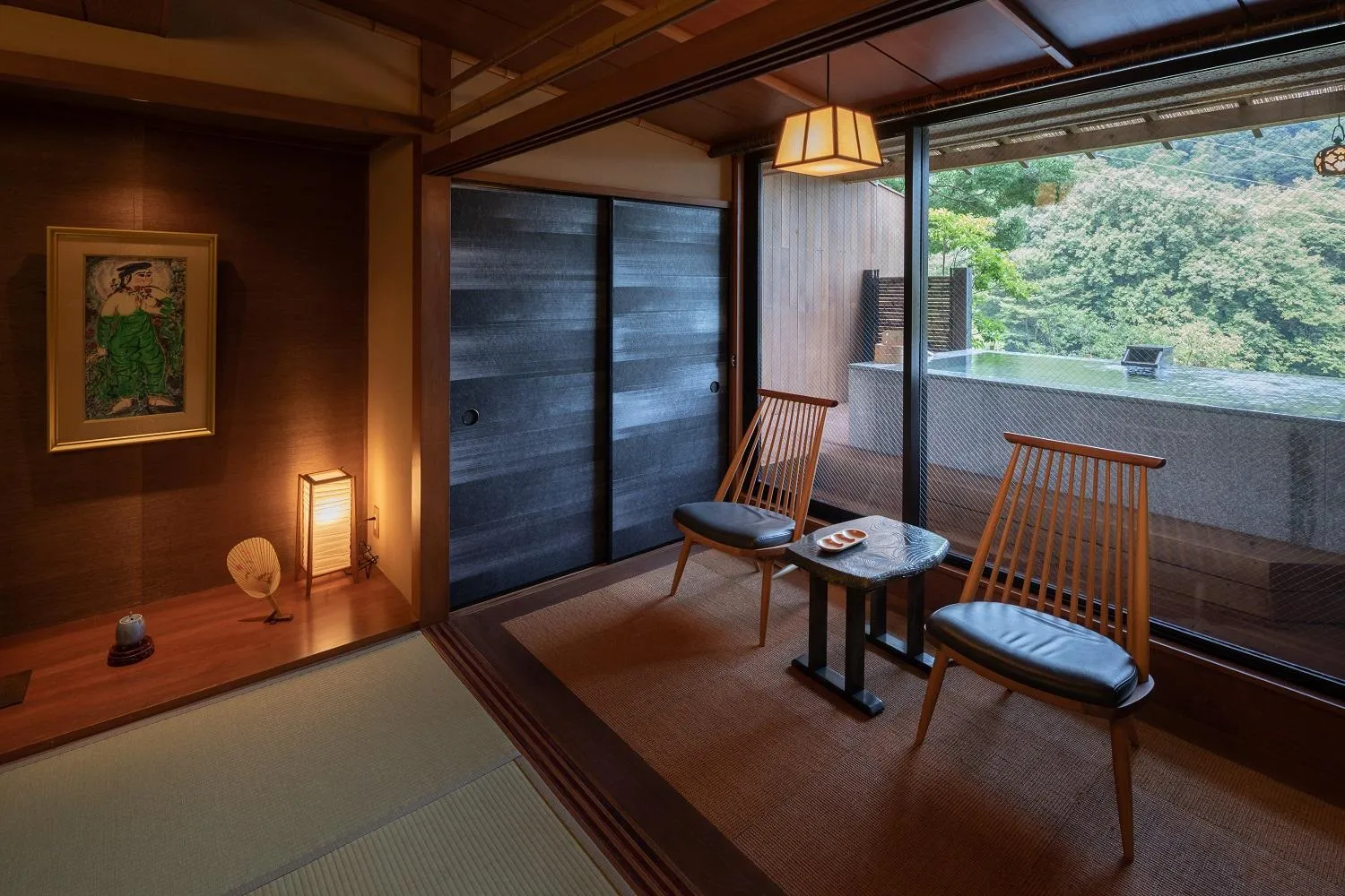 Decorative detail in Watei Kazekomichi