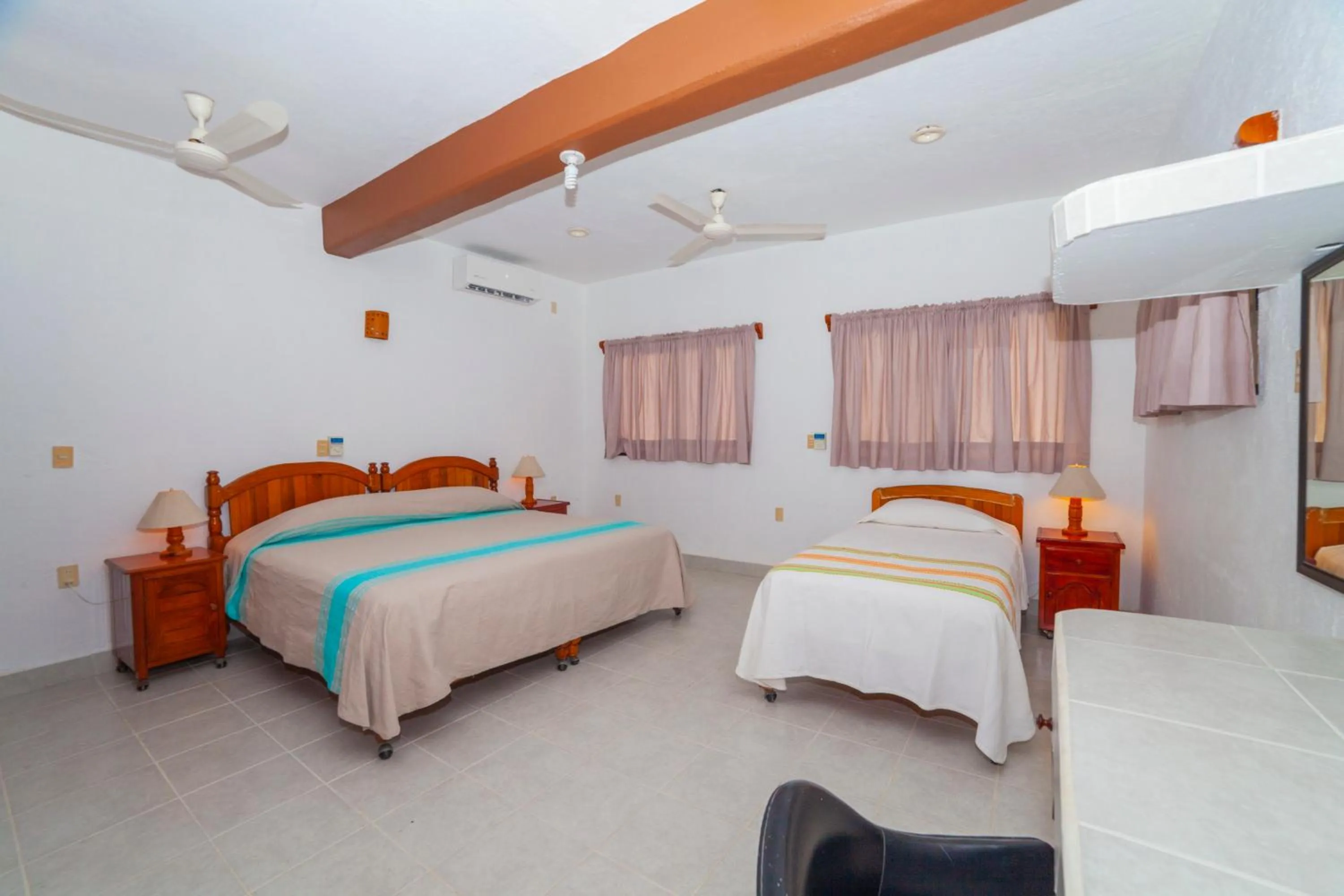 Bed in Hotel Casa Rush