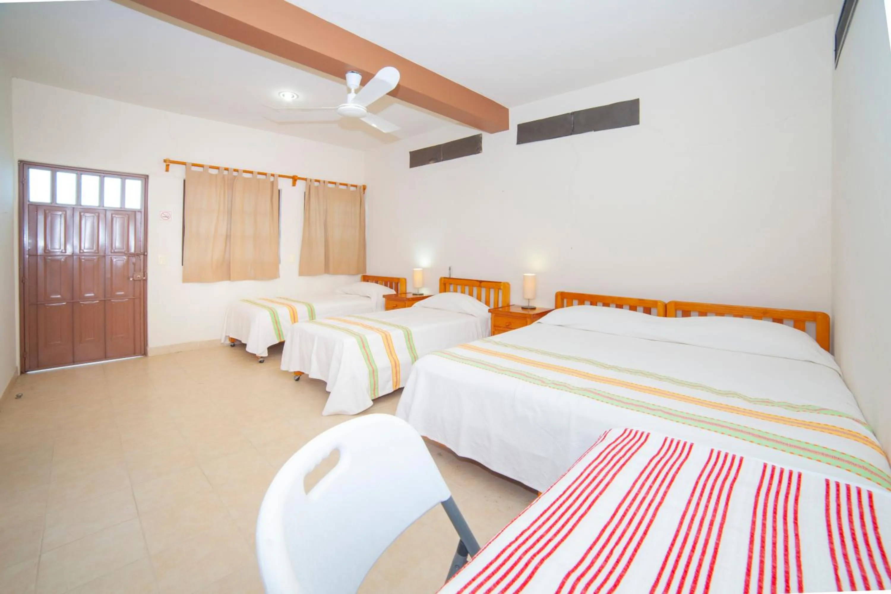 Bed in Hotel Casa Rush