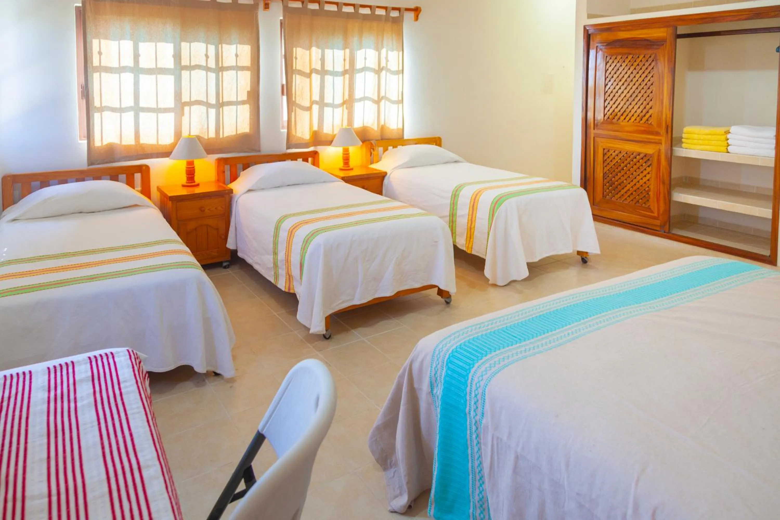 Bed in Hotel Casa Rush