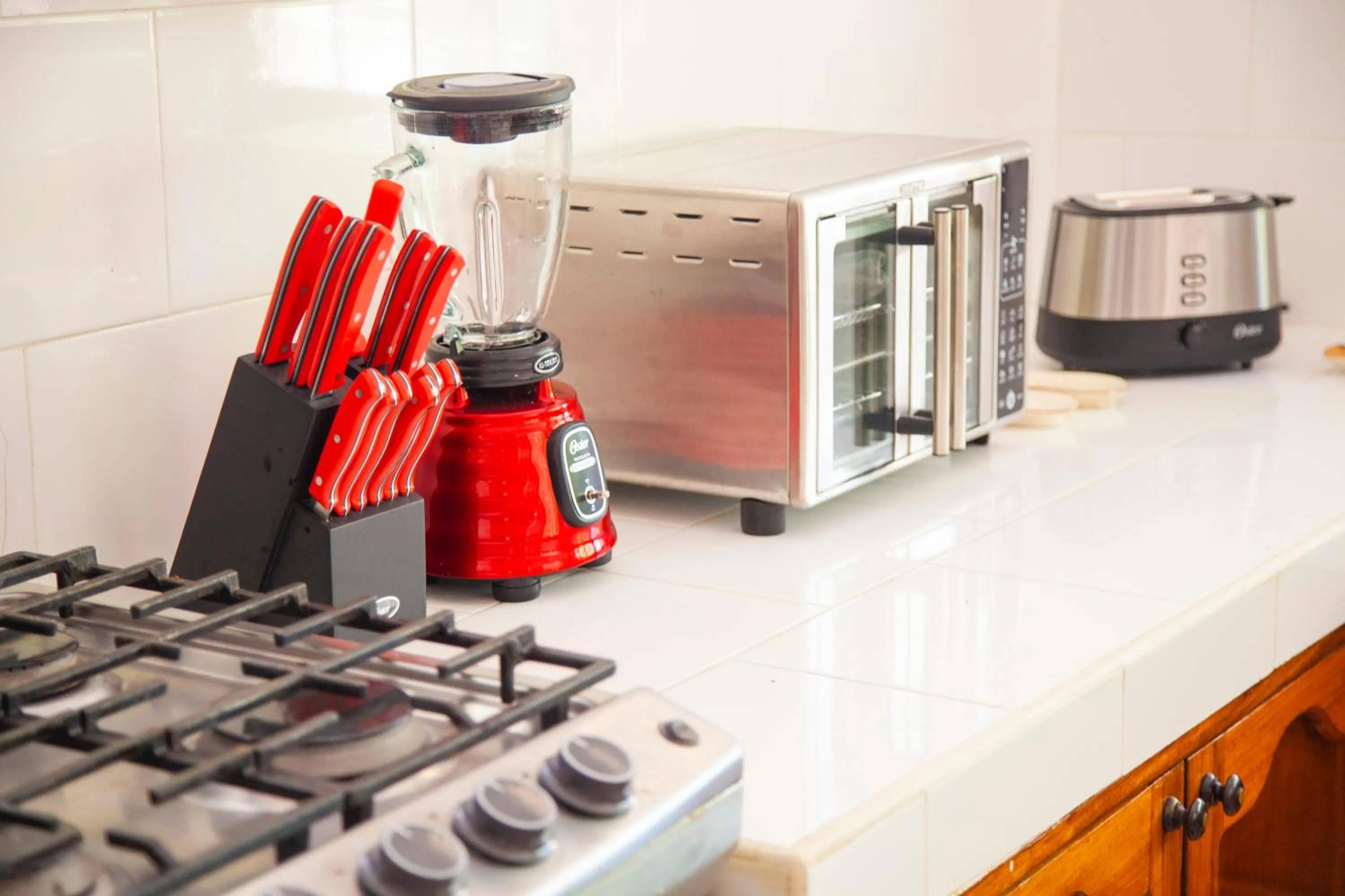 Kitchen or kitchenette in Hotel Casa Rush