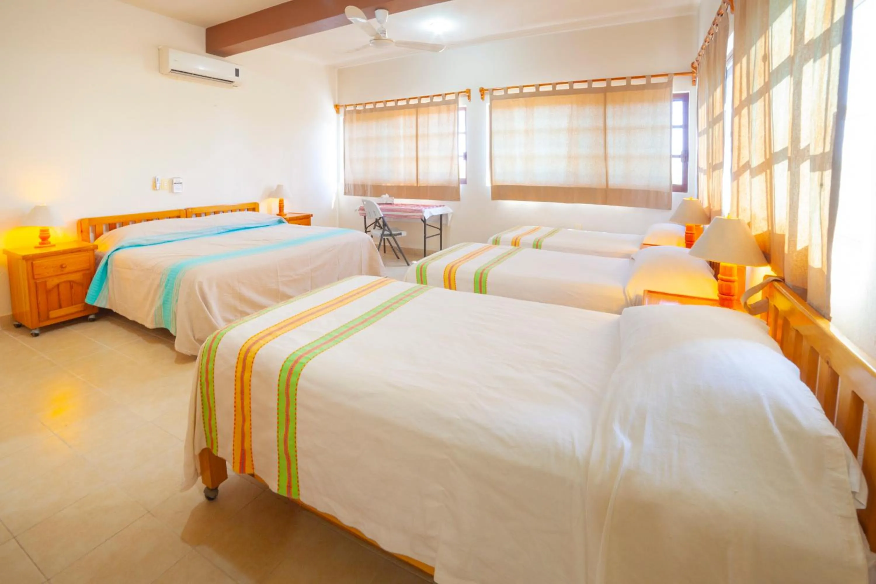 Bed in Hotel Casa Rush