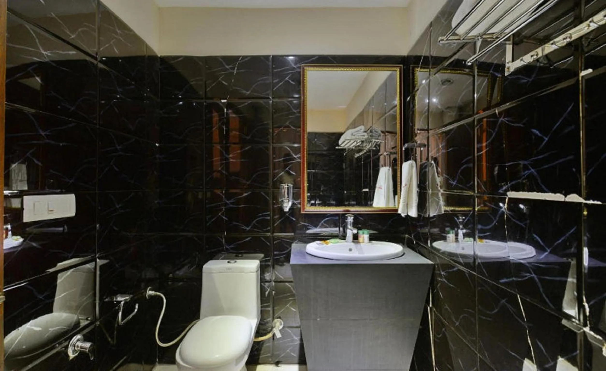 Bathroom in Hotel Kohinoor Palace, Ludhiana