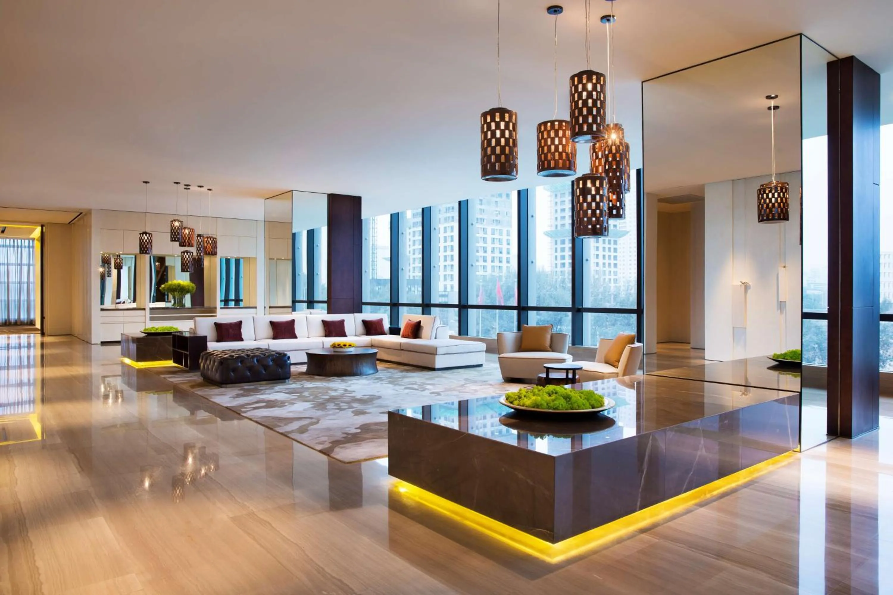 Lobby or reception in Grand Hyatt Shenyang