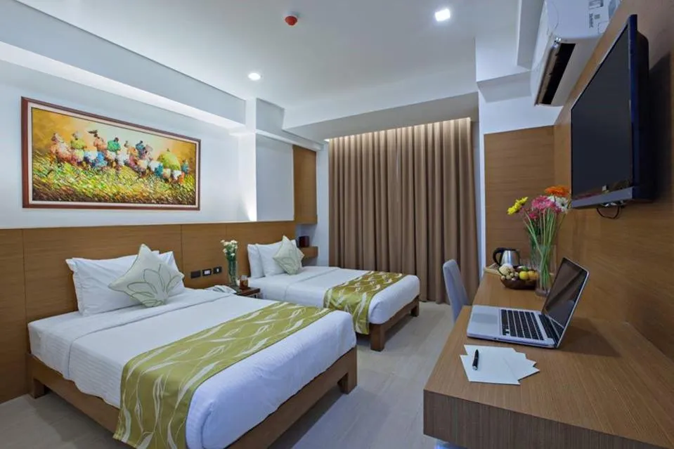 Bed in The Harvest Hotel Managed by HII