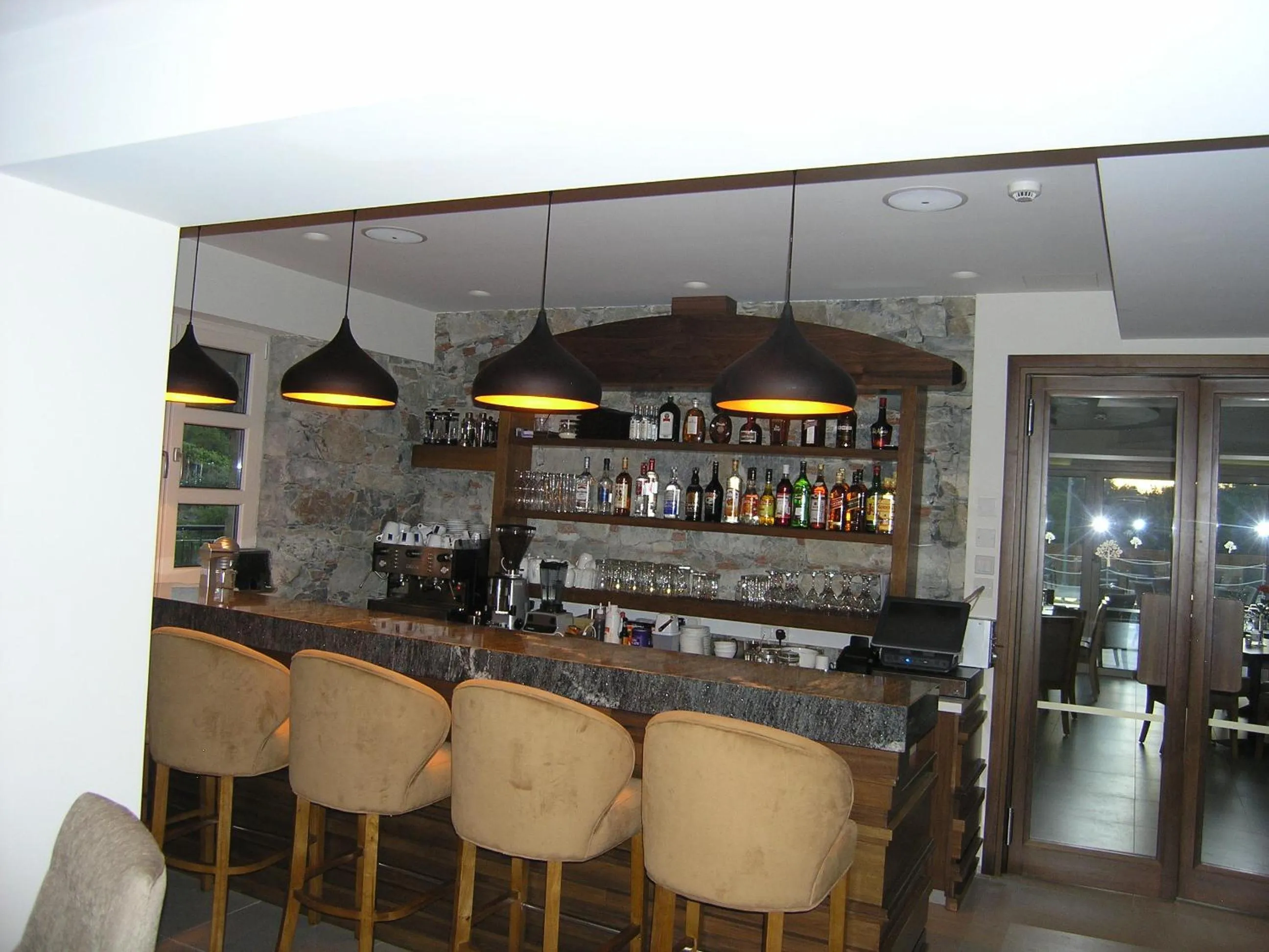 Lounge or bar in Livadia Hotel Kyperounta