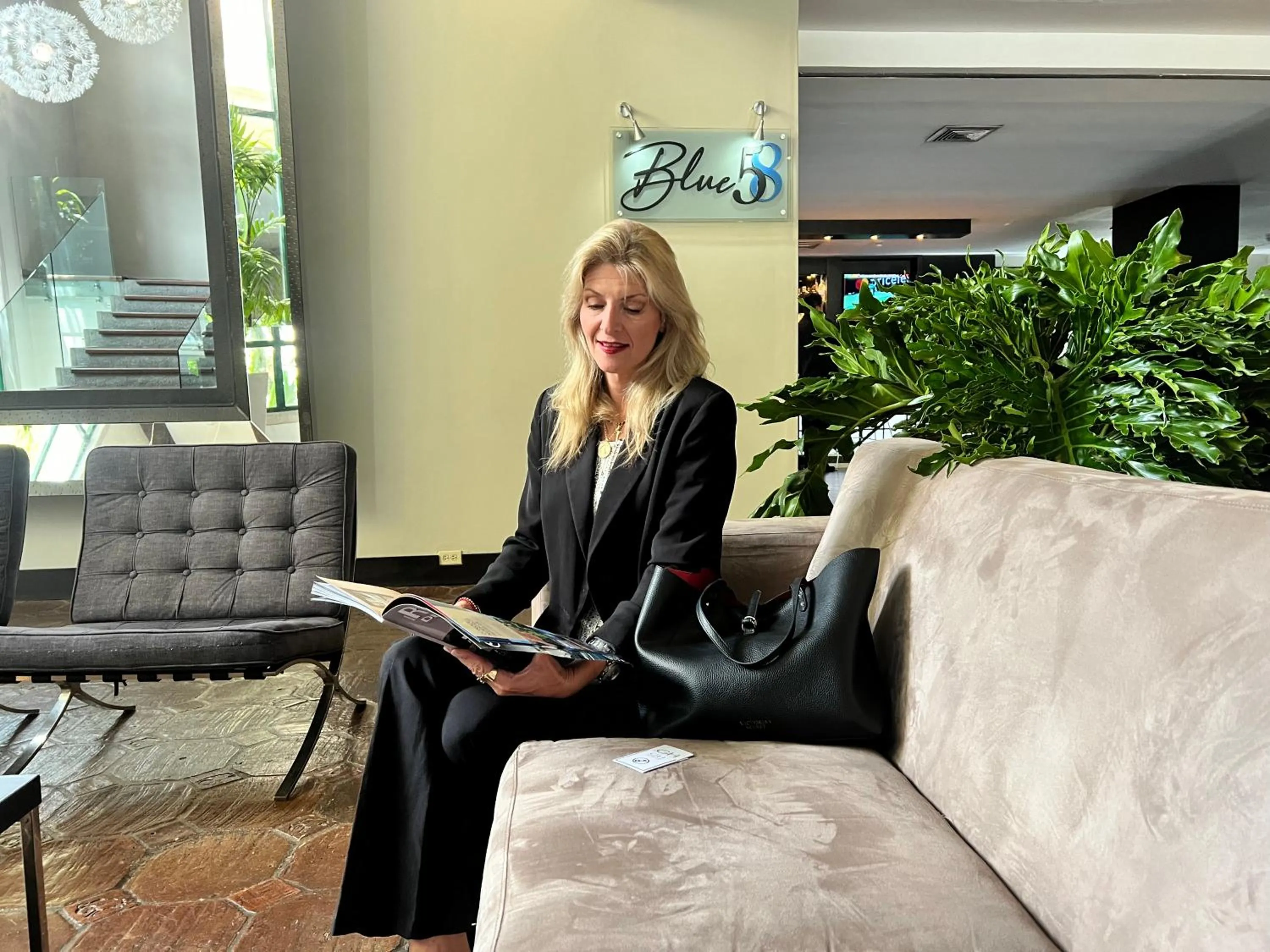 Living room in Hotel GH Guaparo Inn Valencia