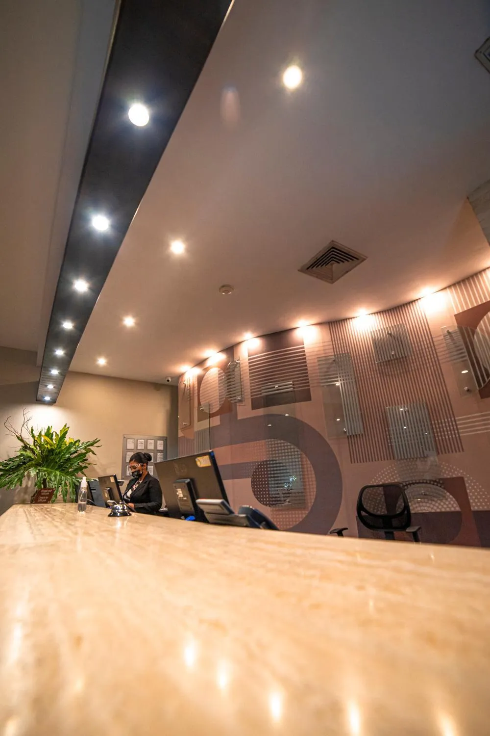 Lobby or reception in Hotel GH Guaparo Inn Valencia