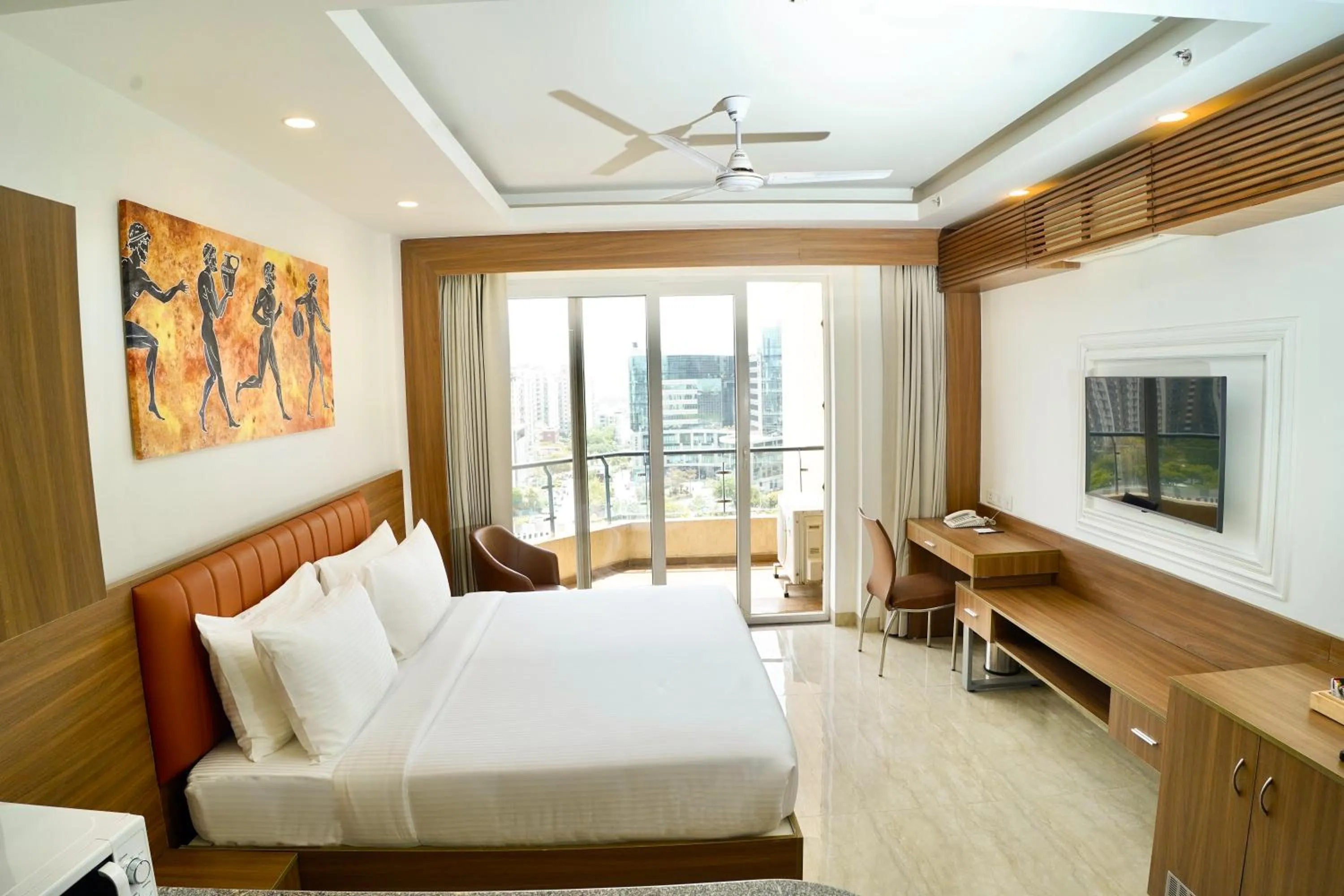 Bedroom, Bed in Alivaa Hotel Gurugram Sohna Road City Center