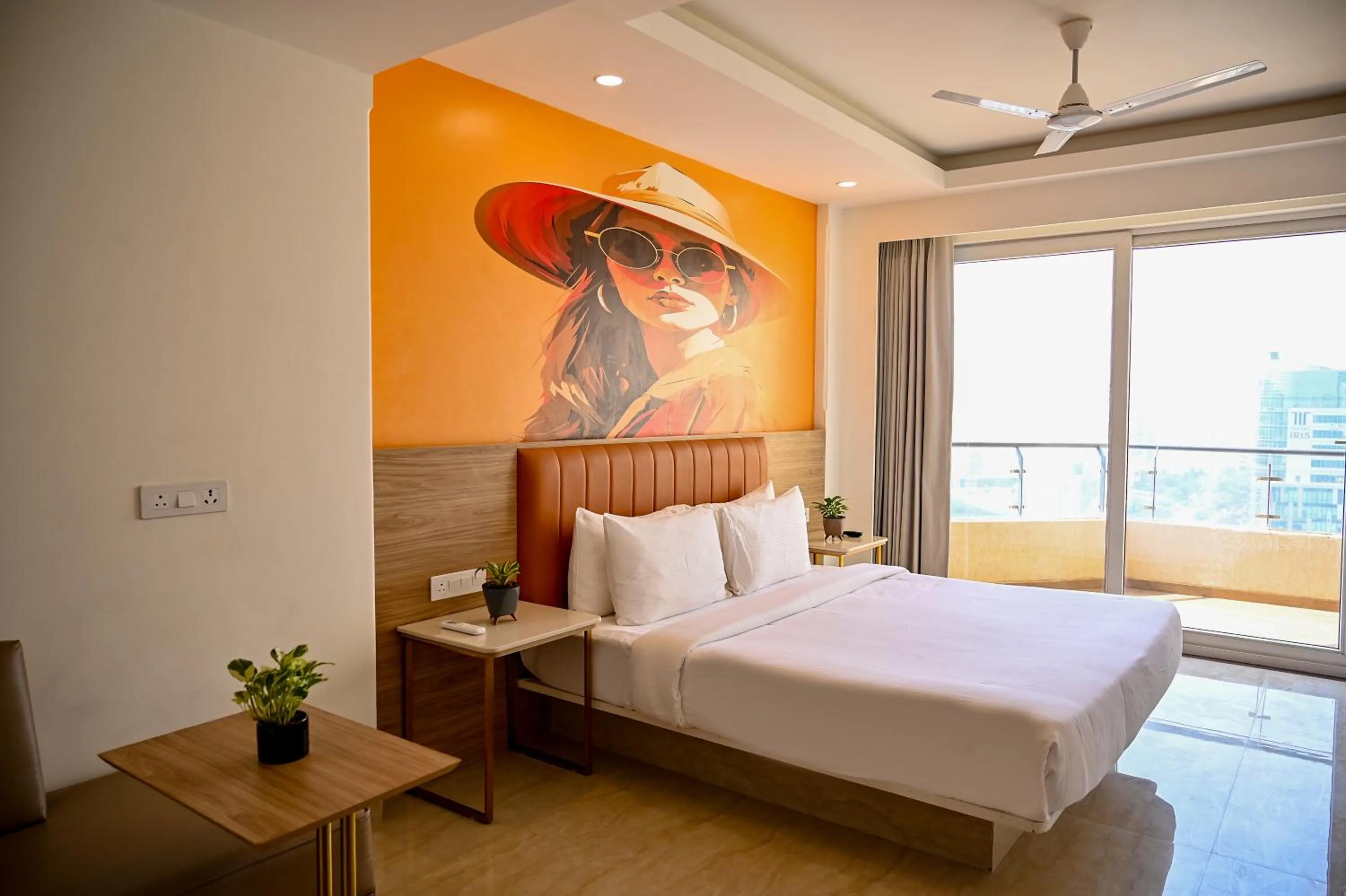 Bed in Alivaa Hotel Gurugram Sohna Road City Center