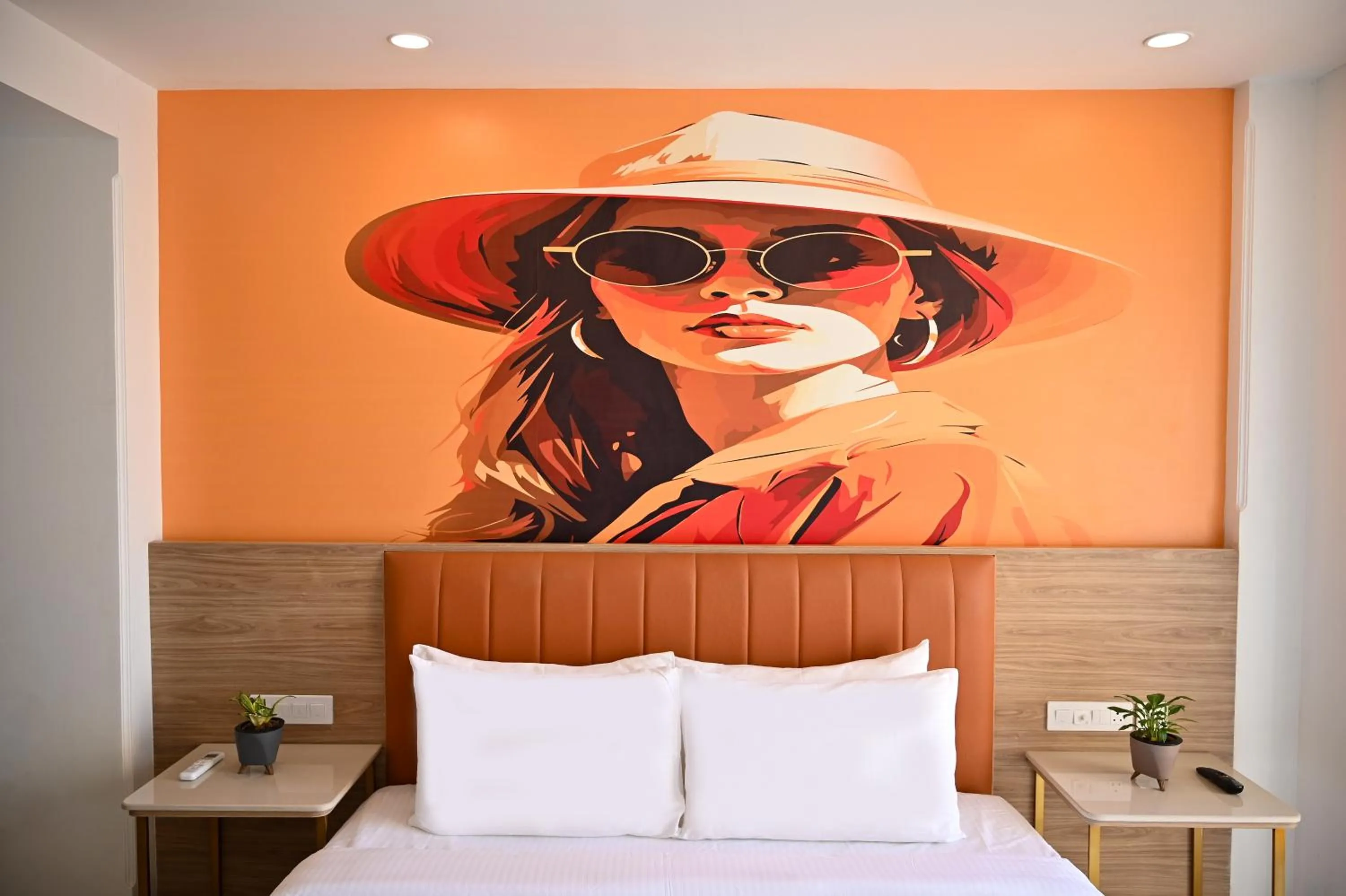 Bed in Alivaa Hotel Gurugram Sohna Road City Center