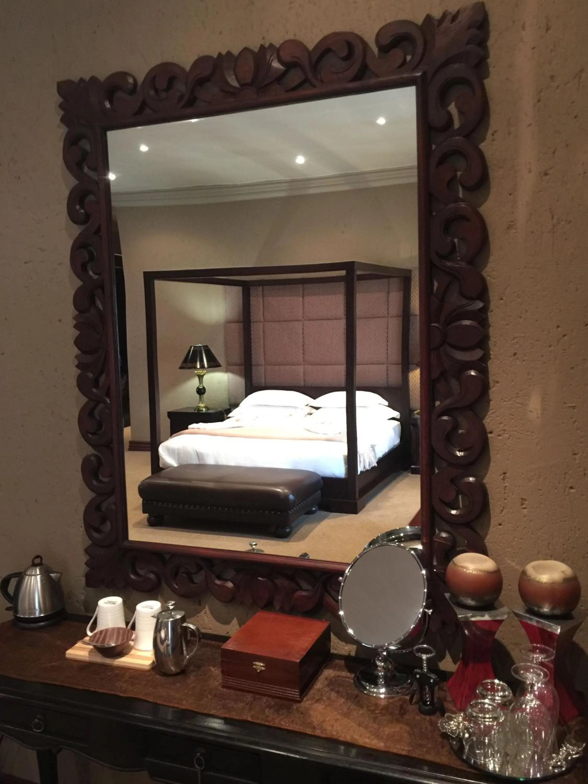 Coffee/tea facilities, Bed in Witwater Guest House & Spa