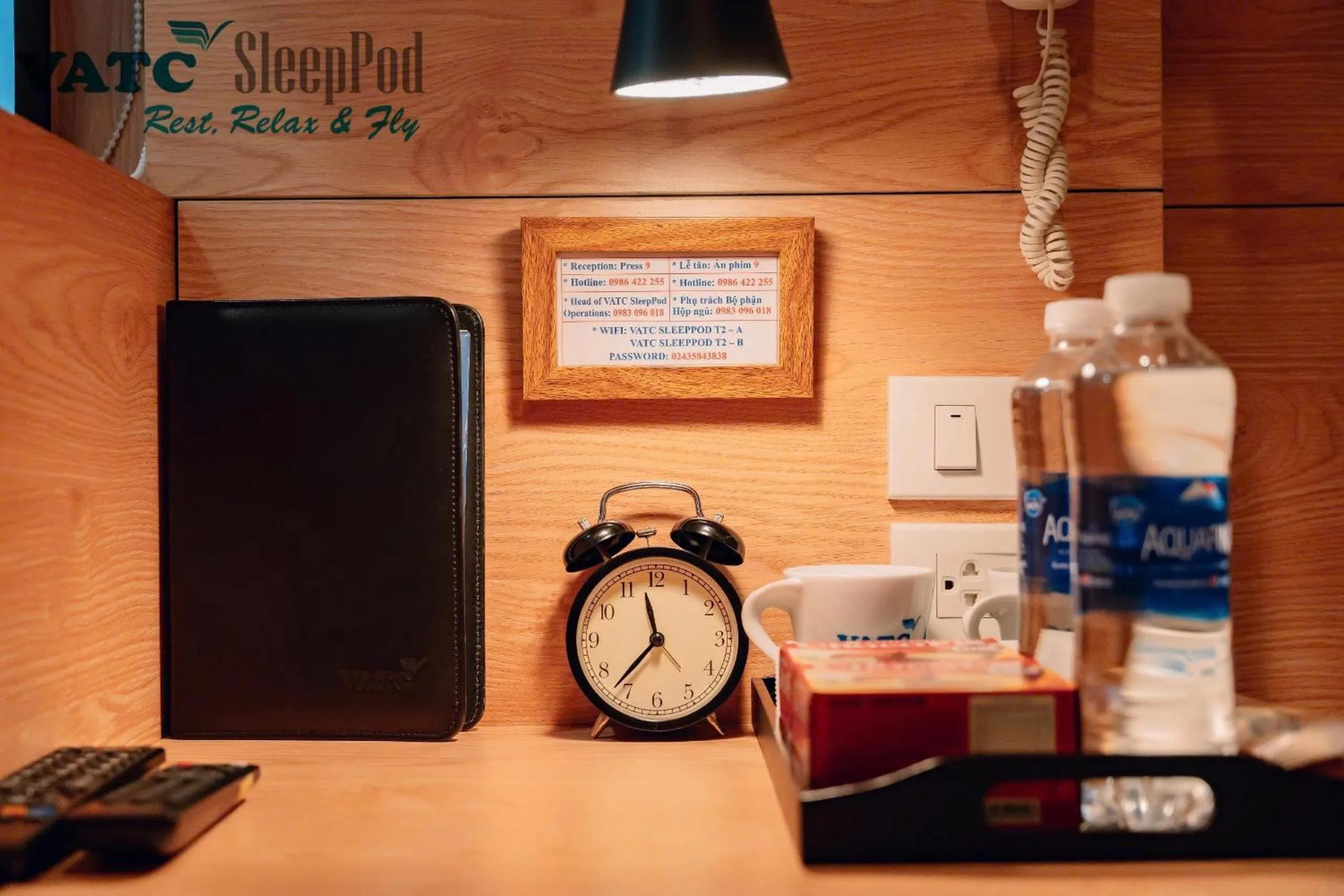 VATC Sleep Pod Terminal 1