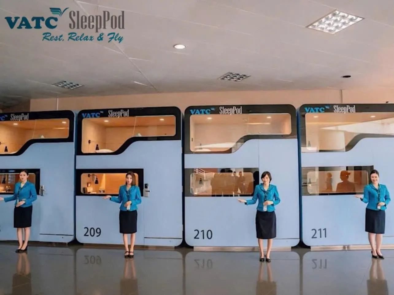 VATC Sleep Pod Terminal 1