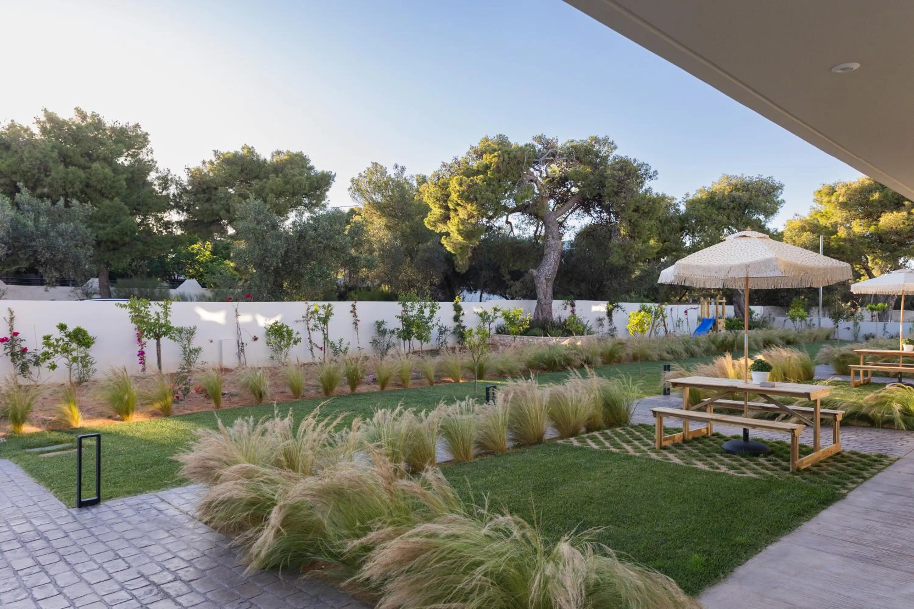 Patio in Kallisti Stay