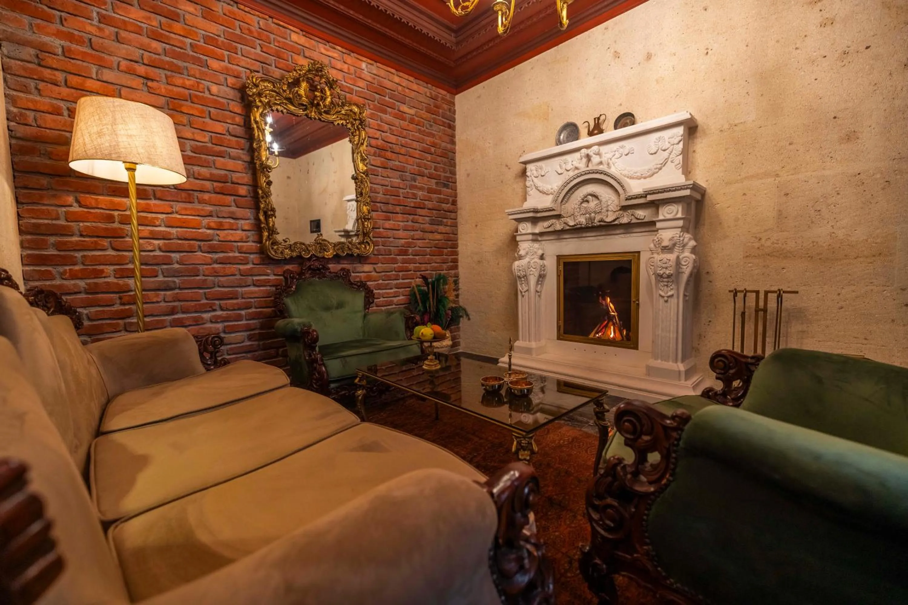 Living room in Signature Cave Cappadocia, Trademark Collection by Wyndham