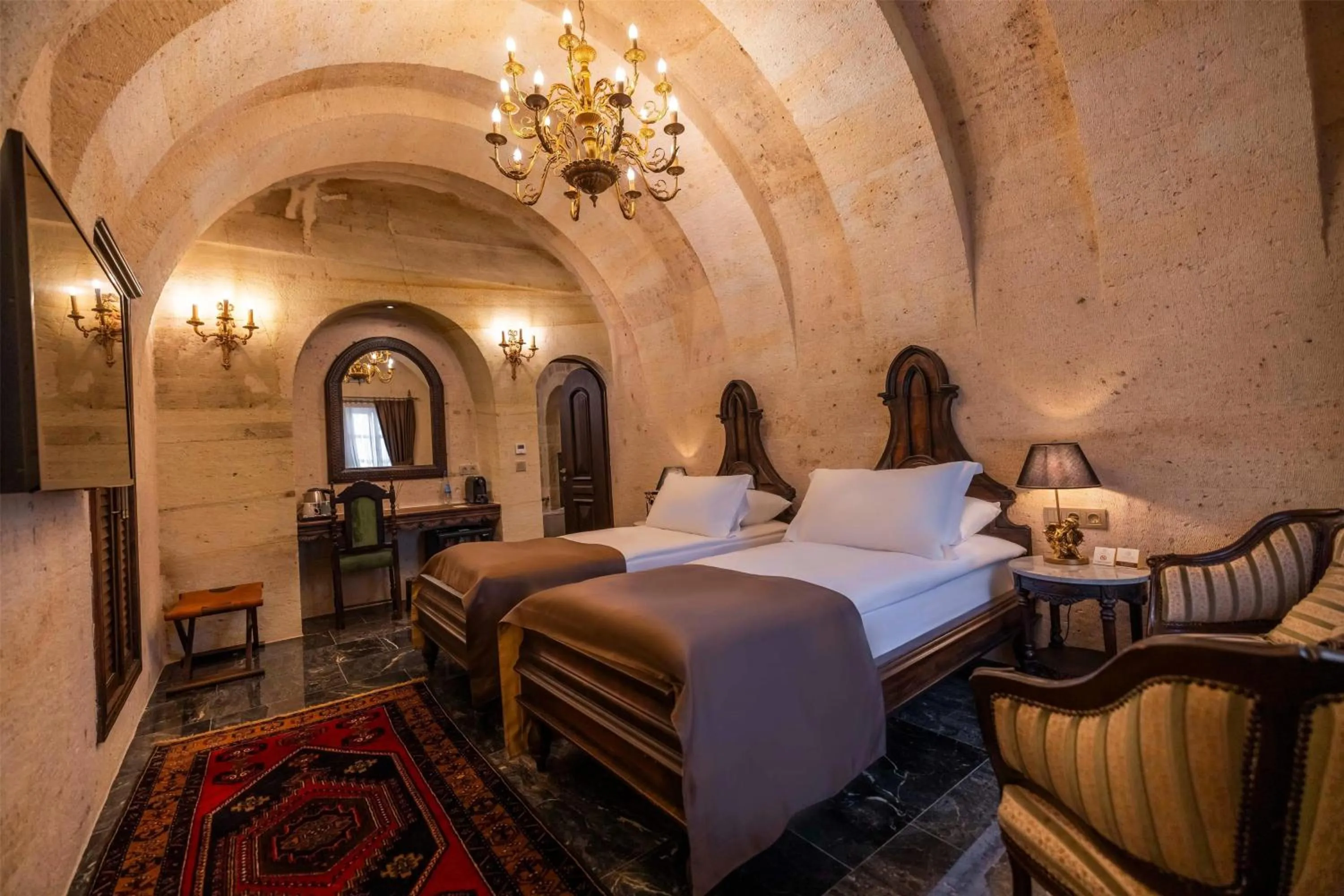Photo of the whole room, Bed in Signature Cave Cappadocia, Trademark Collection by Wyndham
