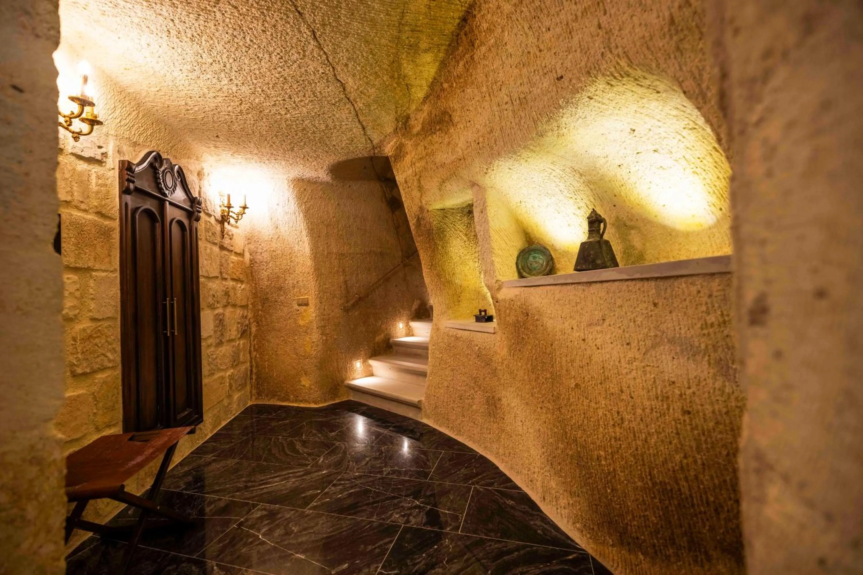 Living room in Signature Cave Cappadocia, Trademark Collection by Wyndham