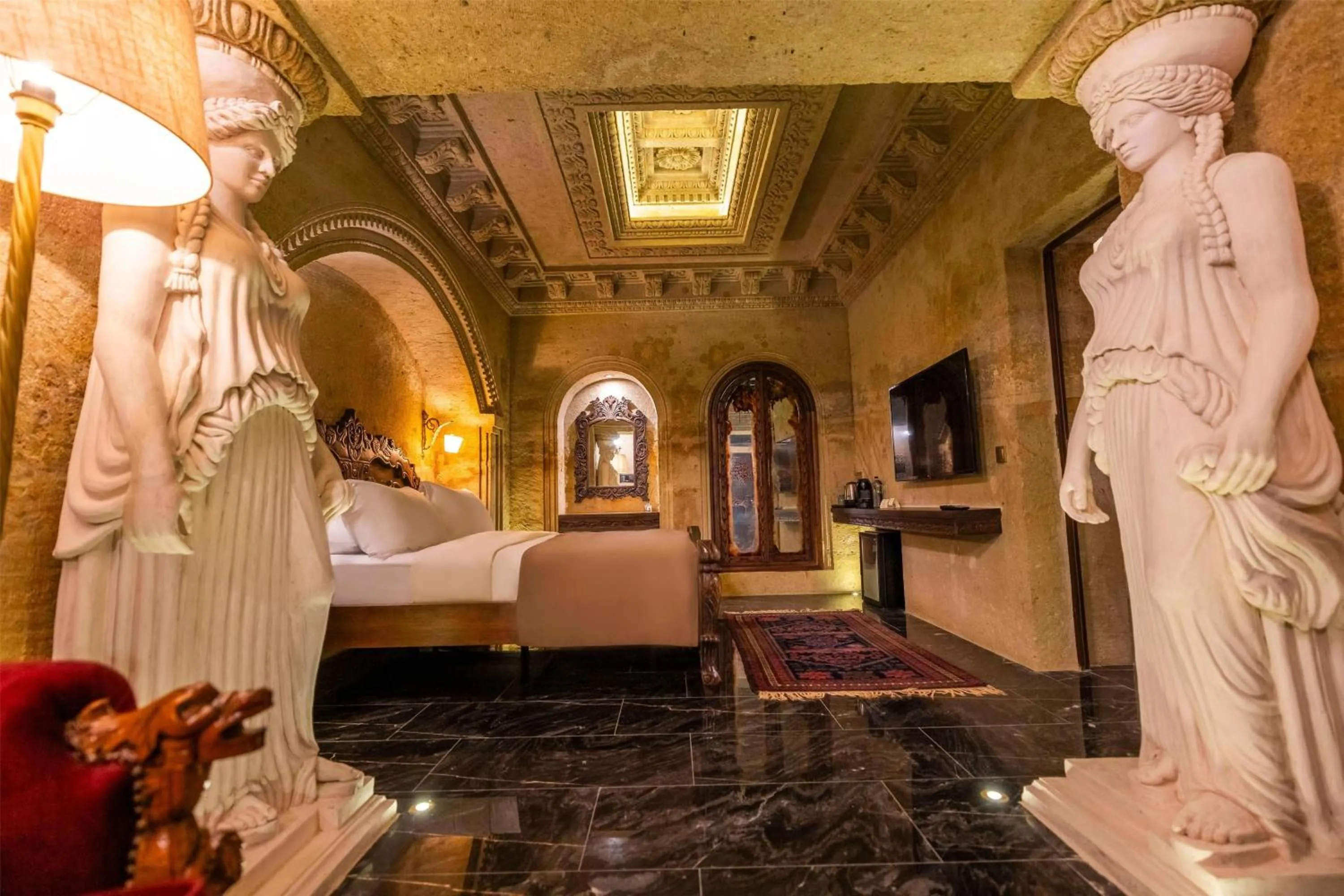 Photo of the whole room, Bed in Signature Cave Cappadocia, Trademark Collection by Wyndham