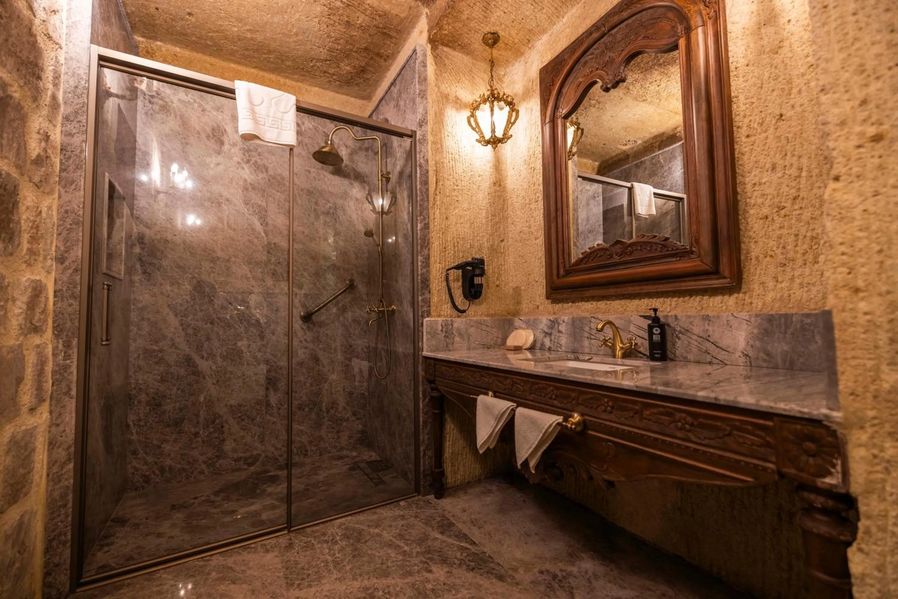 Shower in Signature Cave Cappadocia, Trademark Collection by Wyndham
