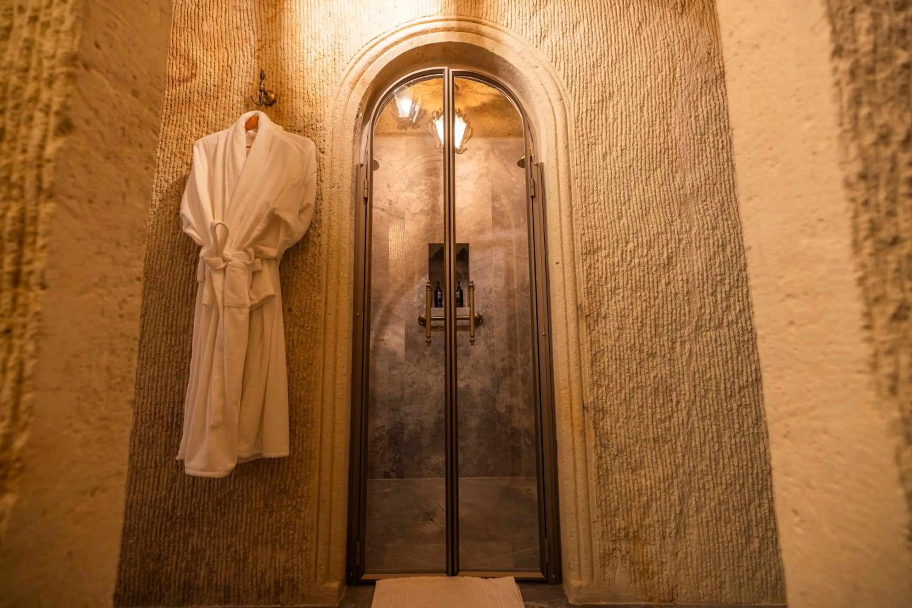 Shower in Signature Cave Cappadocia, Trademark Collection by Wyndham