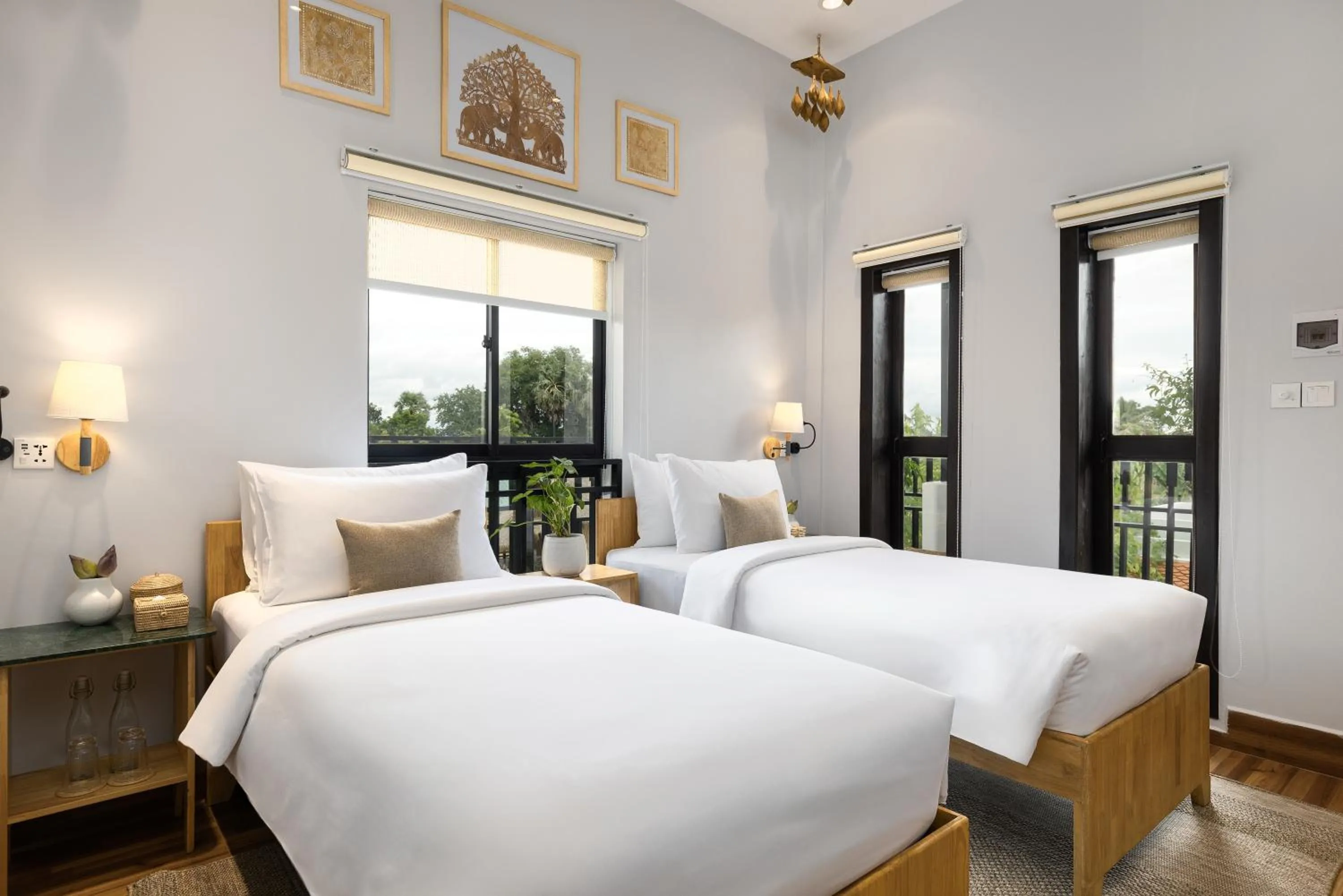 Property building, Bed in Moringa Tree Maison