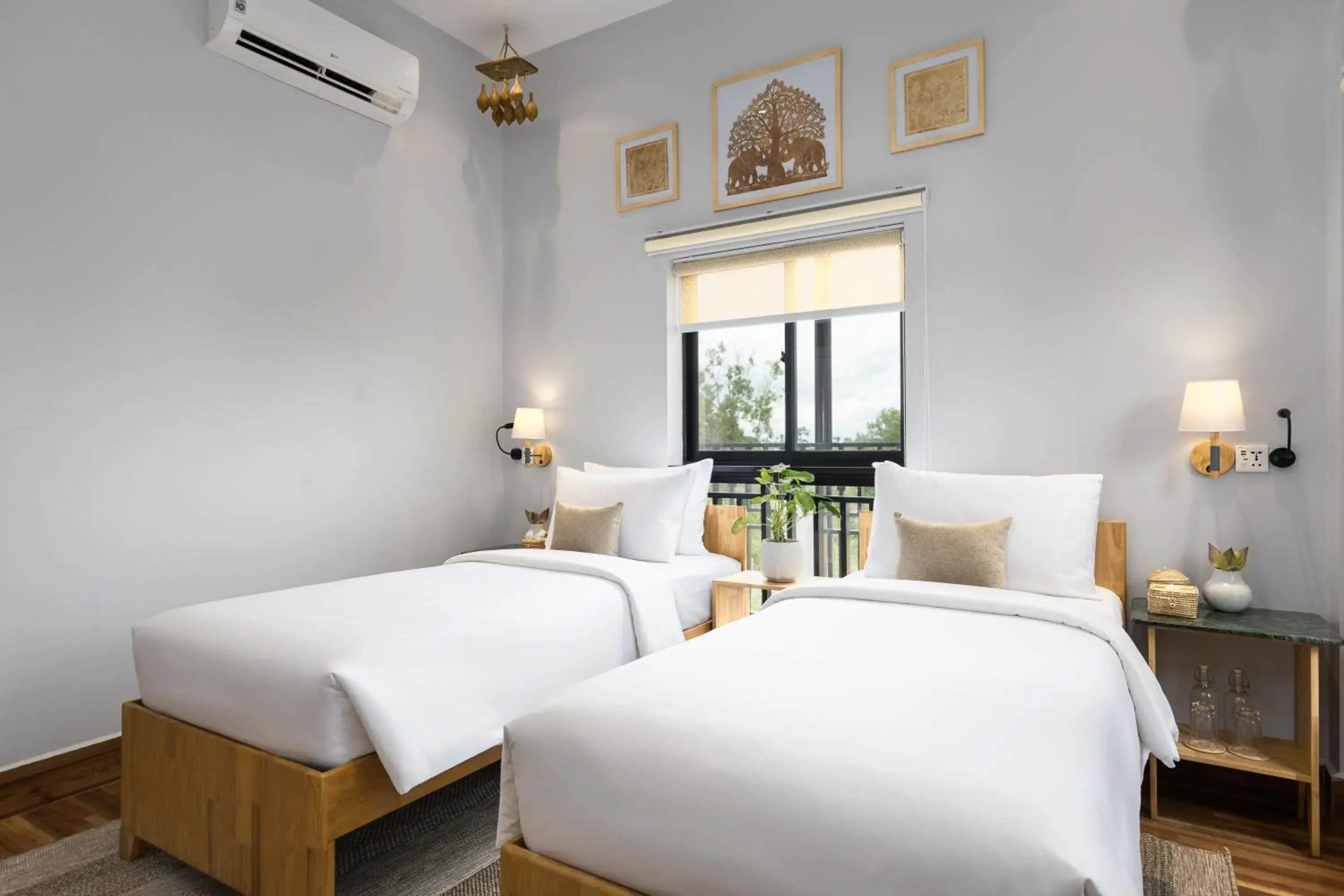 Deluxe Double or Twin Room with Garden View in Moringa Tree Maison Deluxe Double or Twin Room with Garden View in Moringa Tree Maison