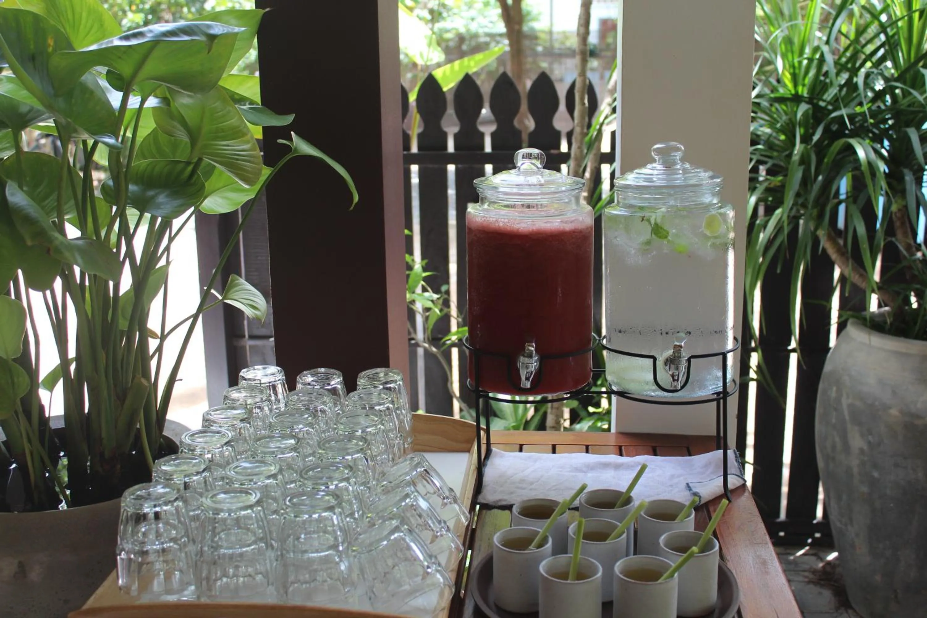 Food and drinks in Moringa Tree Maison