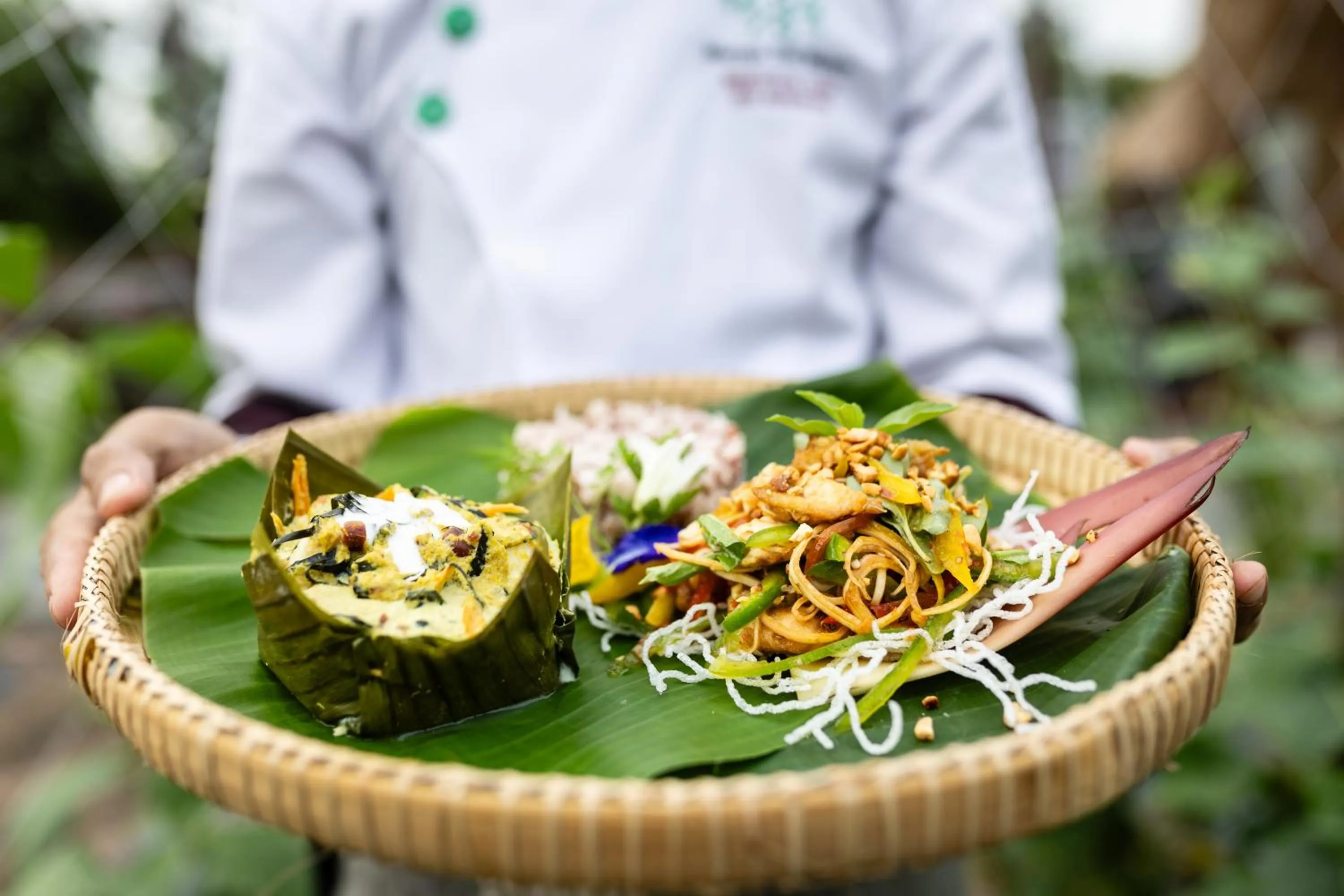 Food close-up in Moringa Tree Maison