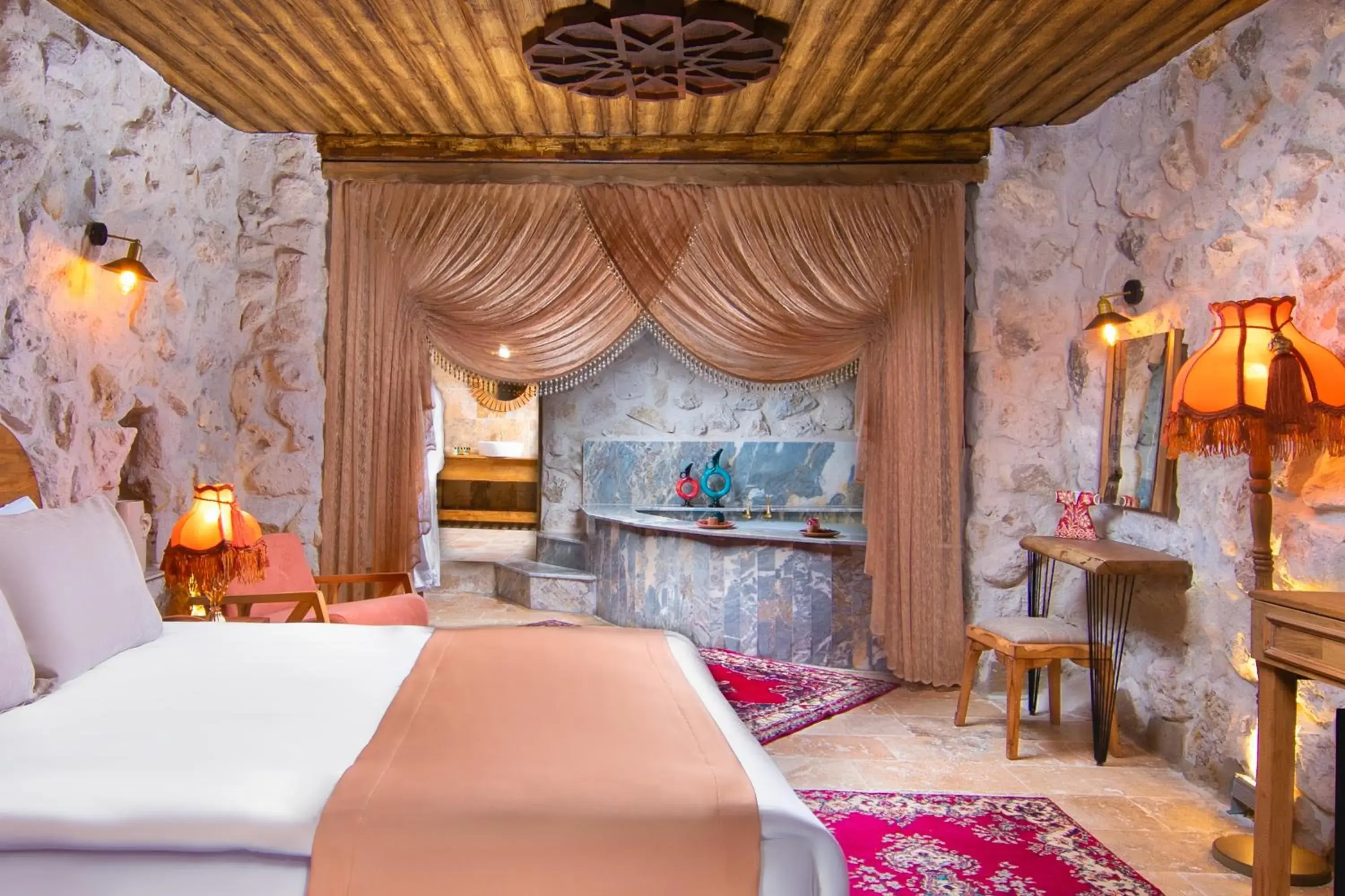 Suite with Private Pool in Cappadocia Cavusin Stone House Suite with Private Pool in Cappadocia Cavusin Stone House