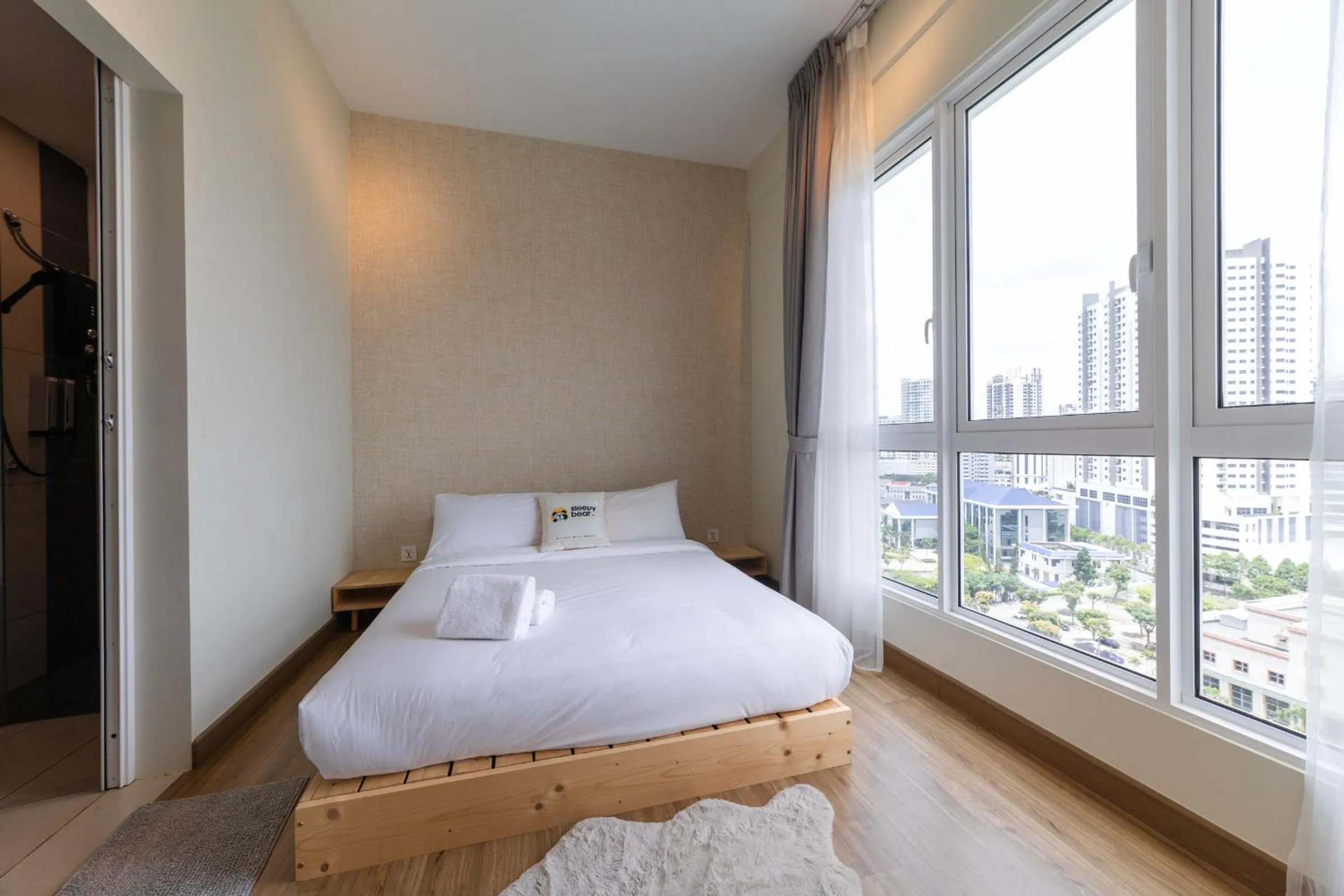 Bed in Plaza Kelana Jaya Suites by Sleepy Bear