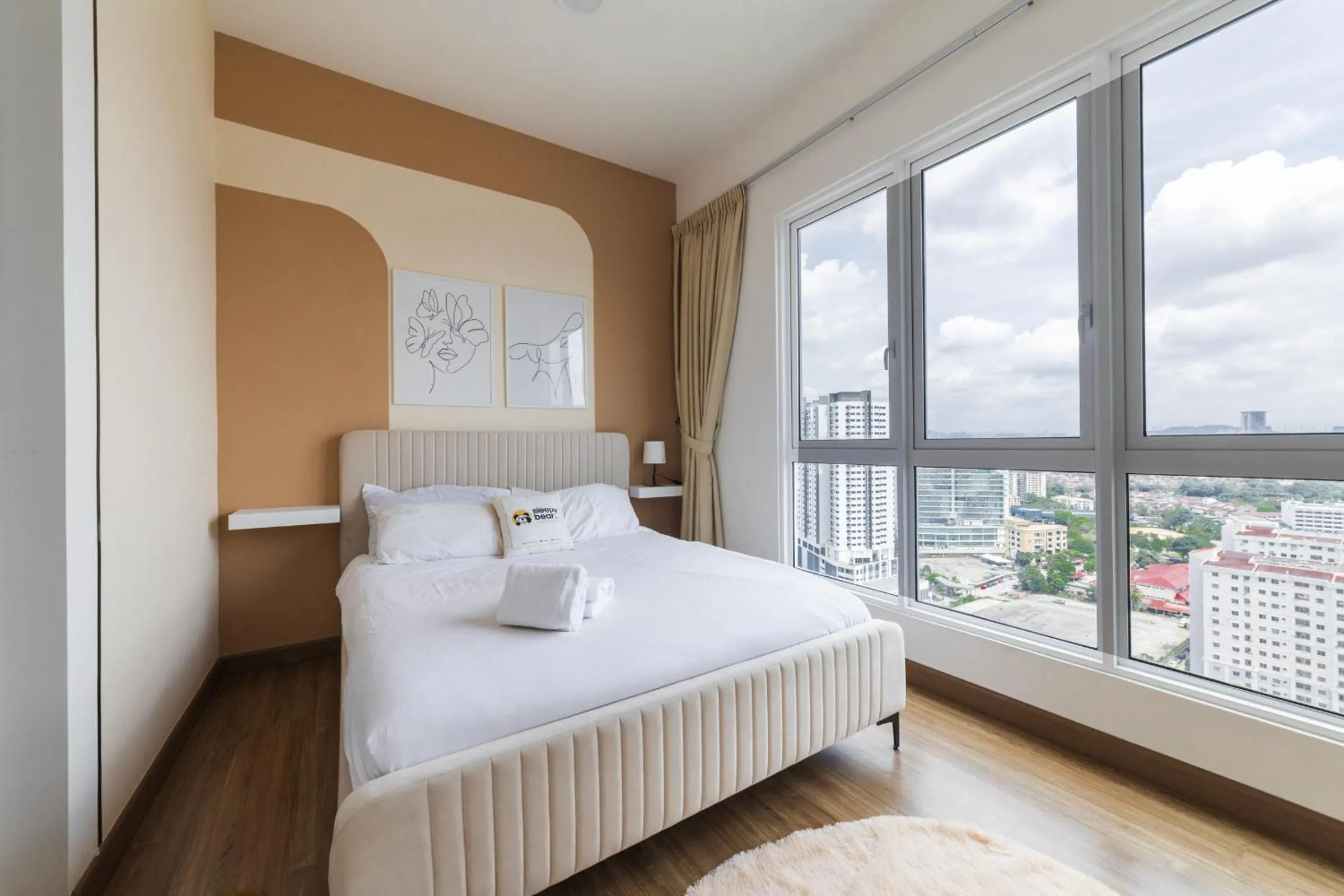 Bed in Plaza Kelana Jaya Suites by Sleepy Bear