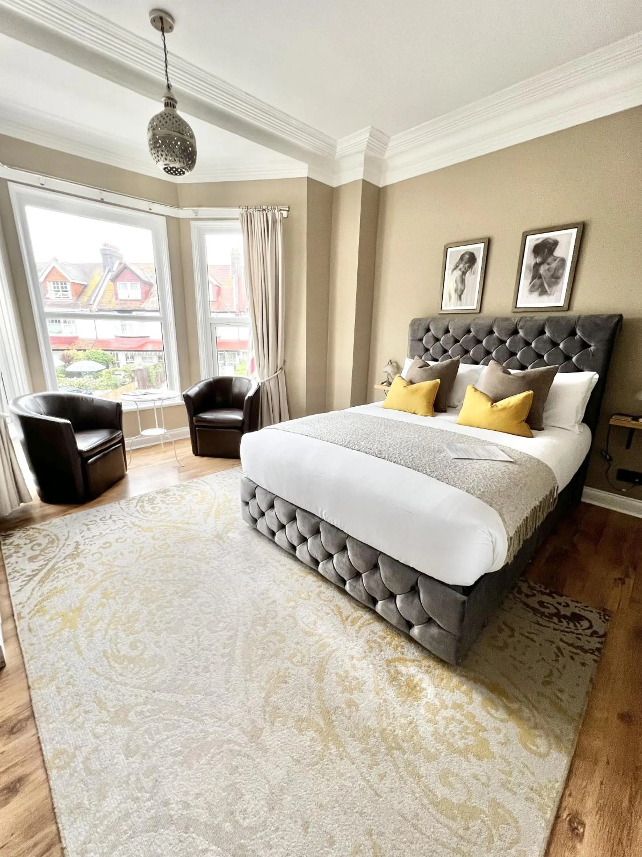 Bedroom, Bed in Devon House Guest House