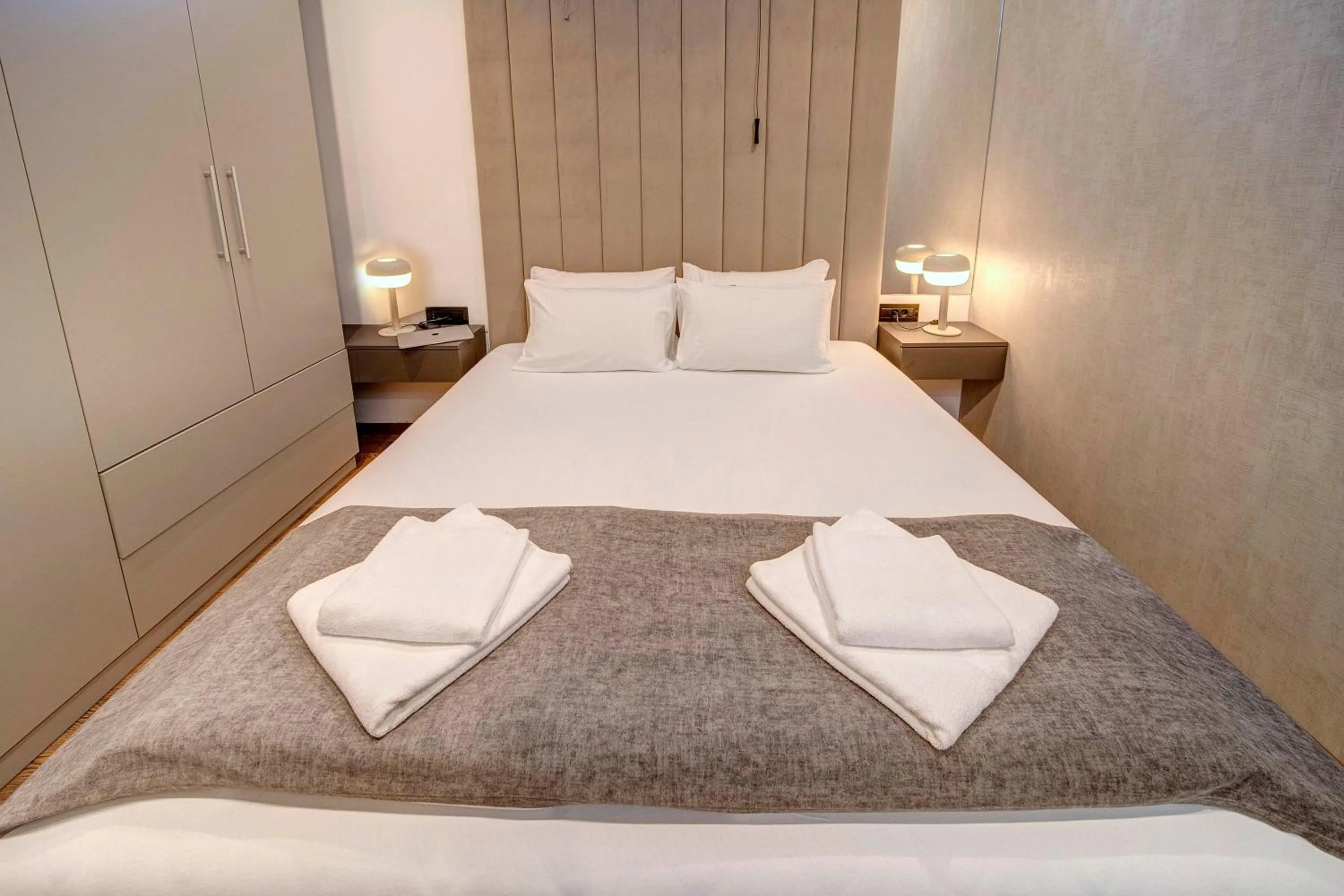 Bed in Apart K Apartments