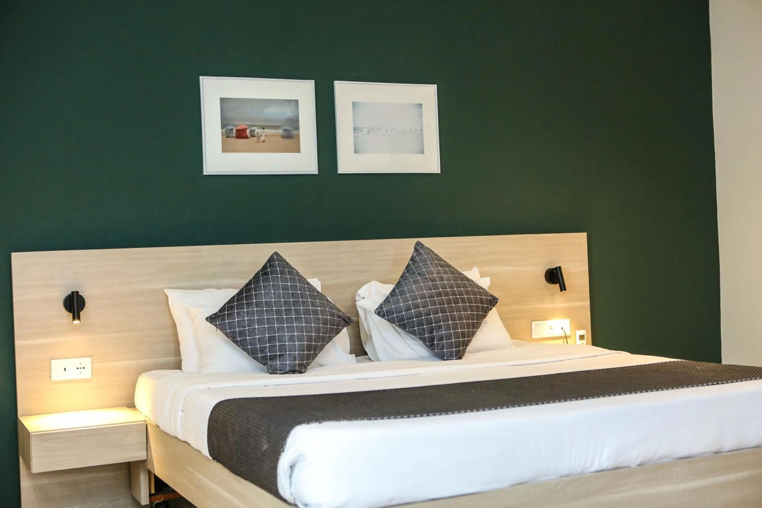 Bed in Hôtel Ivotel Abidjan