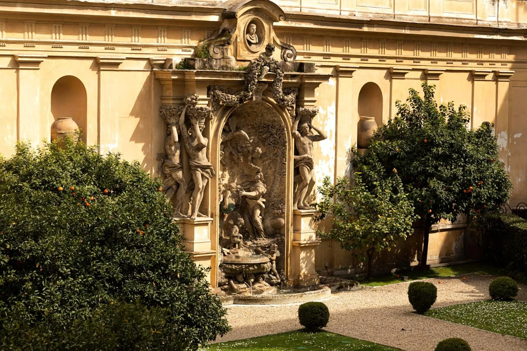 Garden in Palazzo Shedir - The Leading Hotels of the World