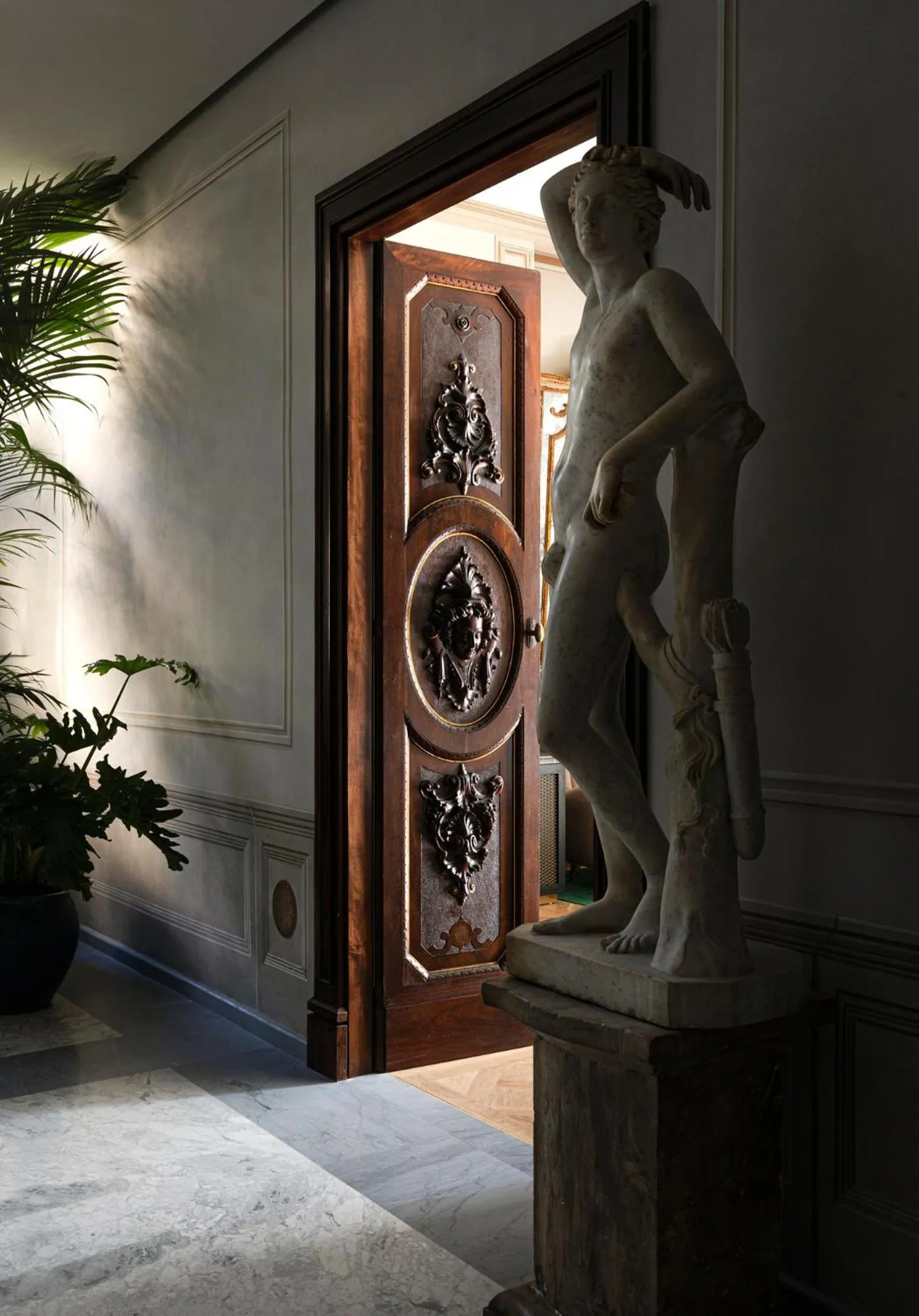 Decorative detail in Palazzo Shedir - The Leading Hotels of the World