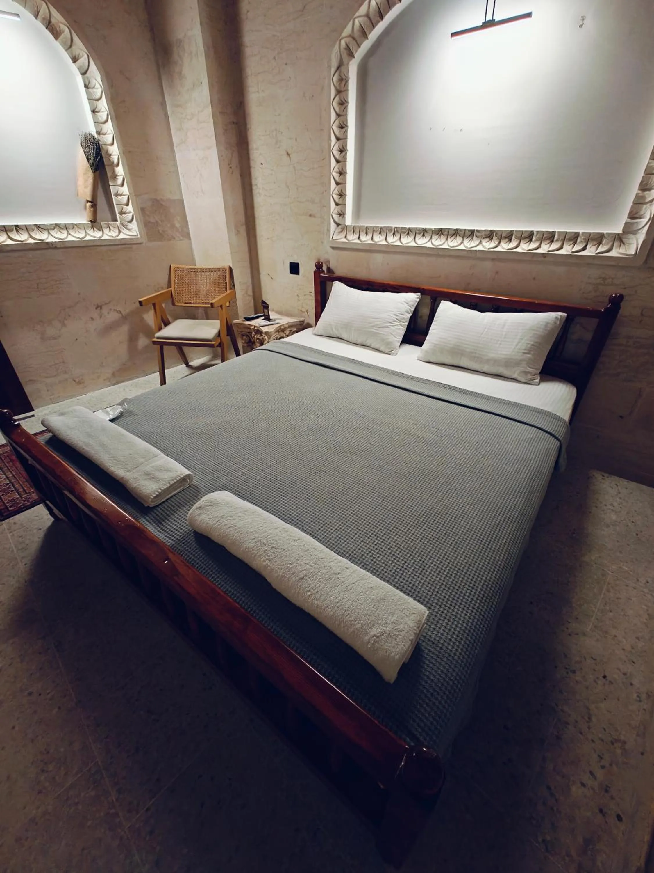 Bed in Ktisis Otel