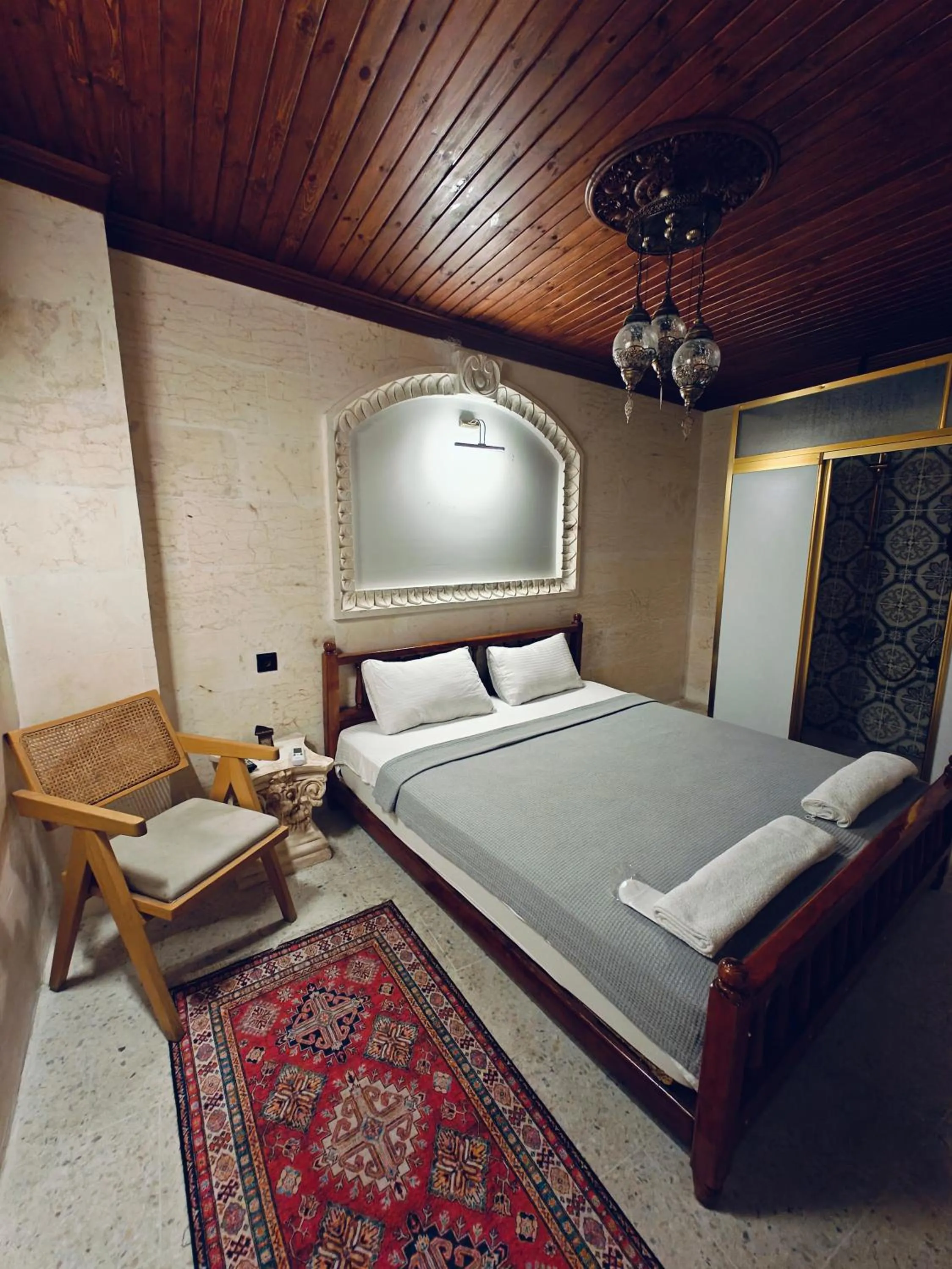 Bed in Ktisis Otel