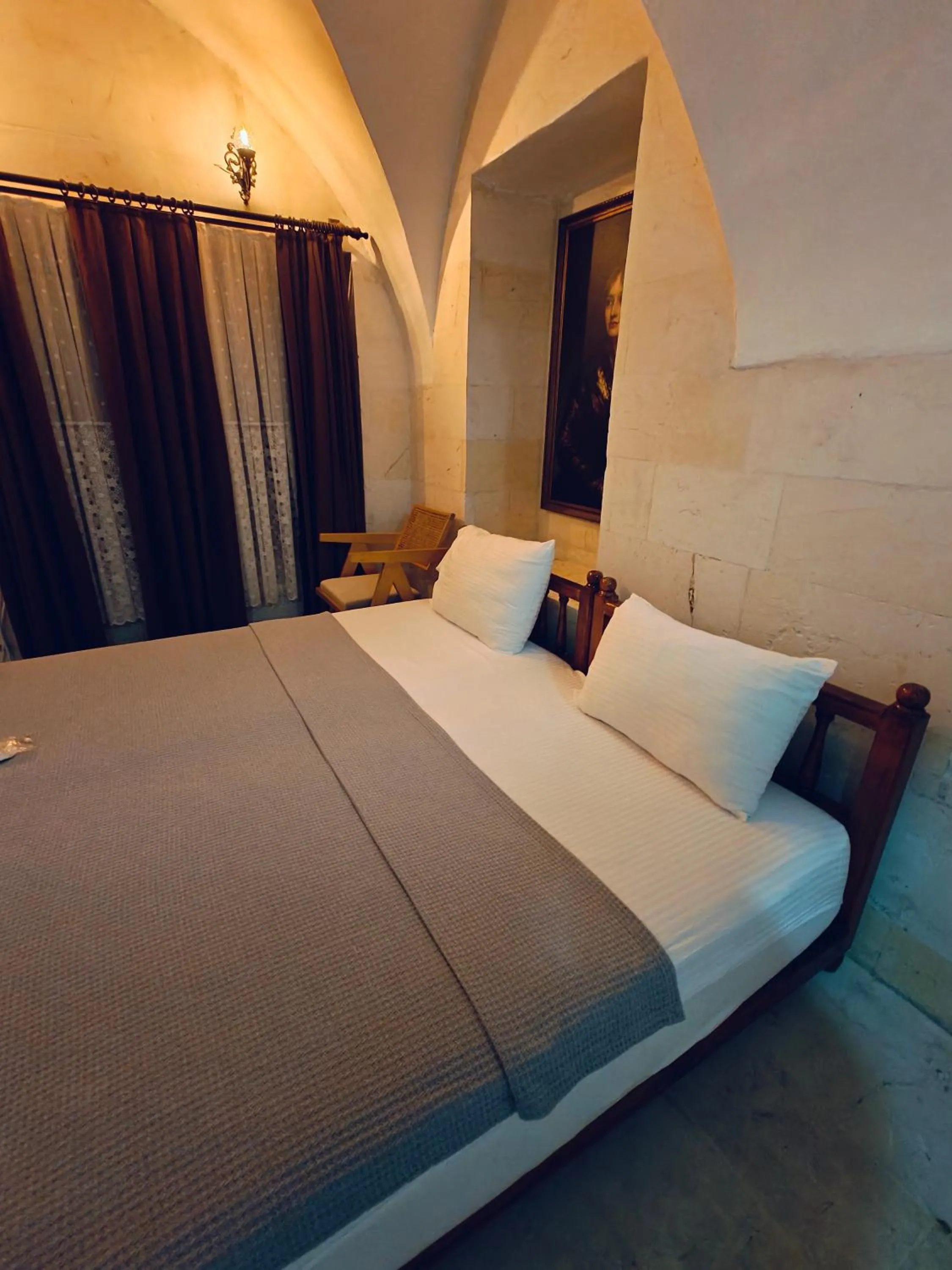 Bed in Ktisis Otel