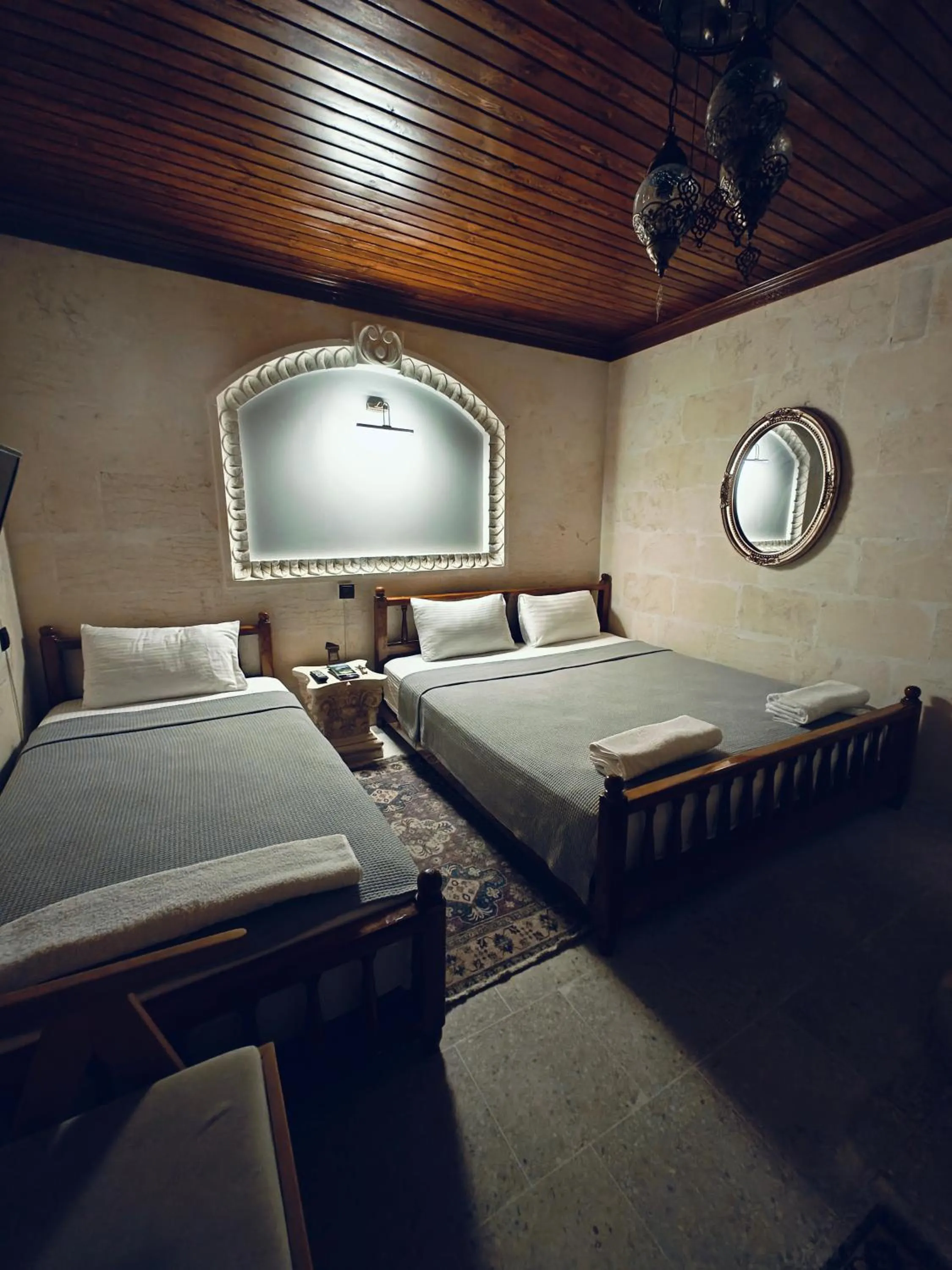 Bed in Ktisis Otel