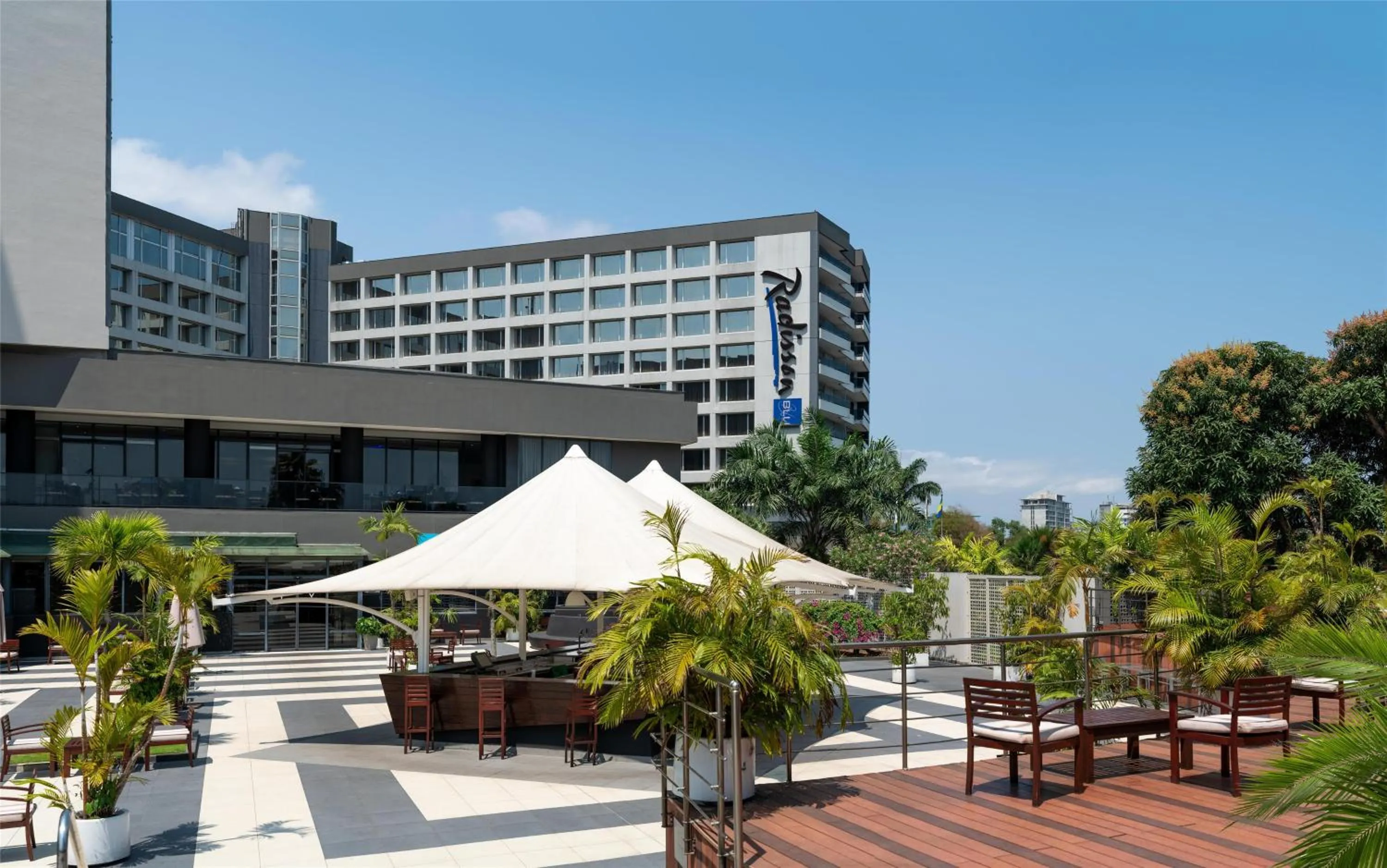 Property building in Park Inn by Radisson Libreville
