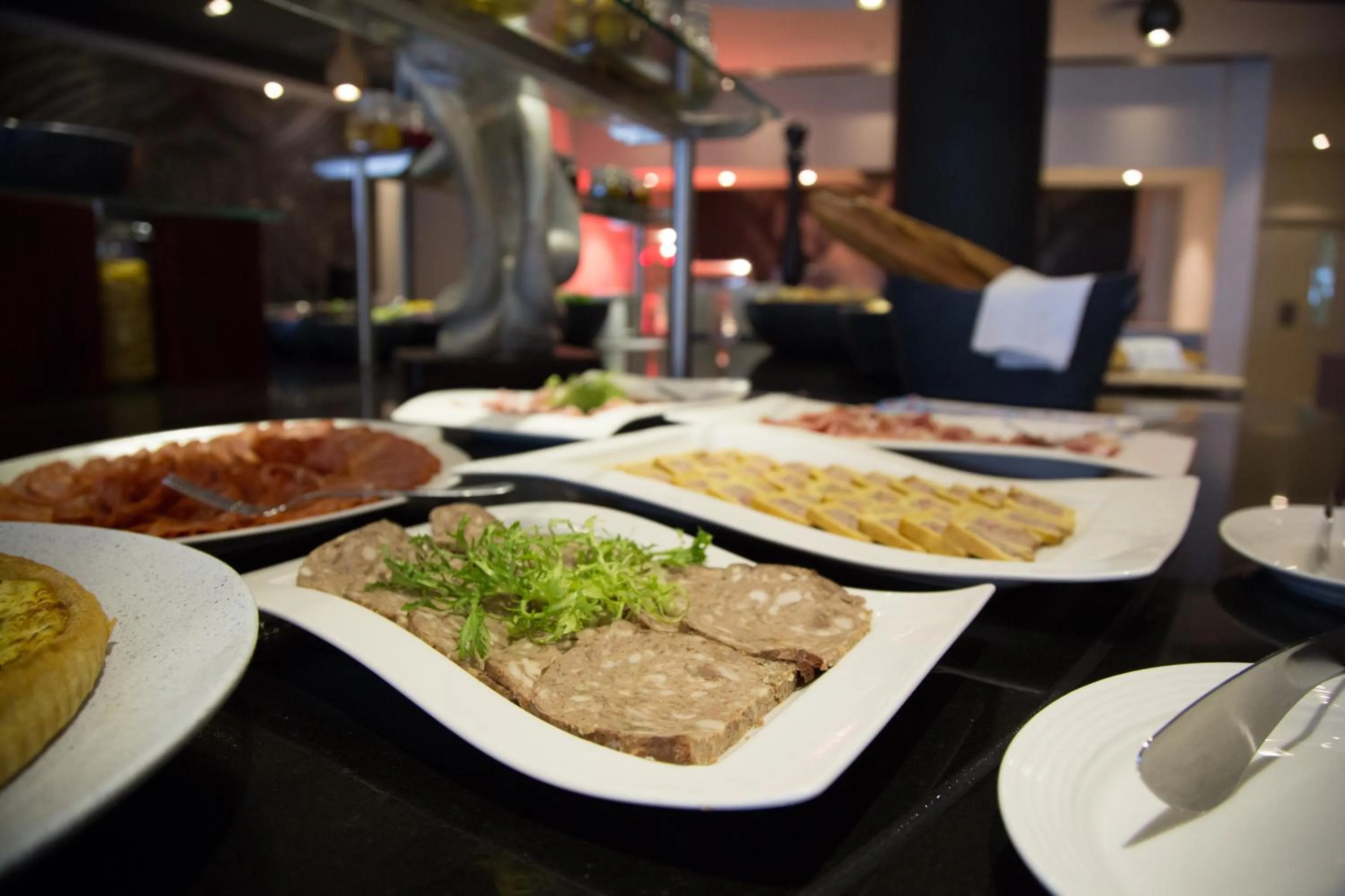 Buffet breakfast in Park Inn by Radisson Libreville