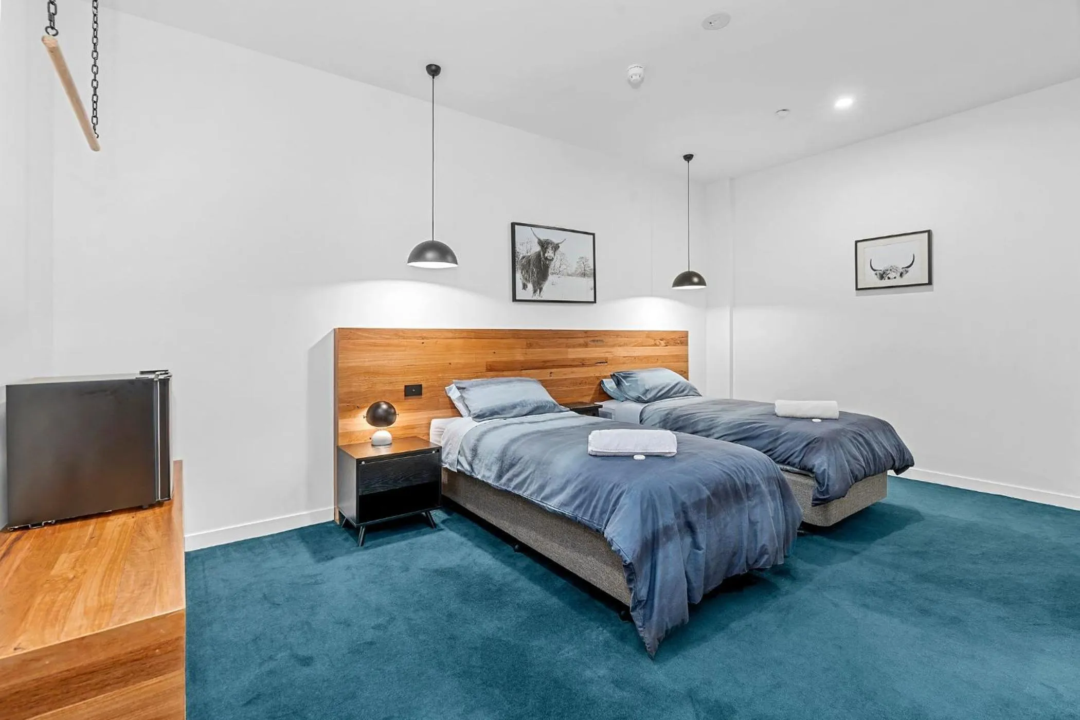 Bed in The Electric Hotel