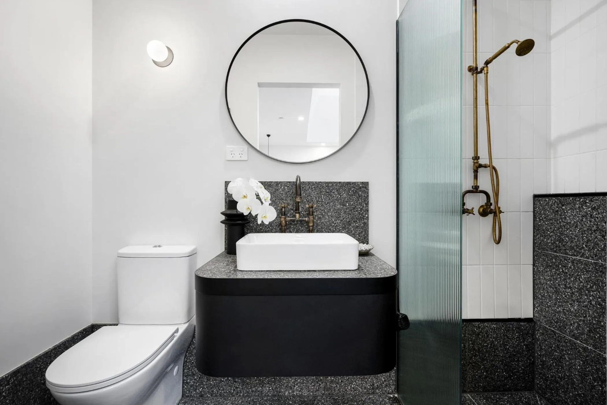 Shower in The Electric Hotel